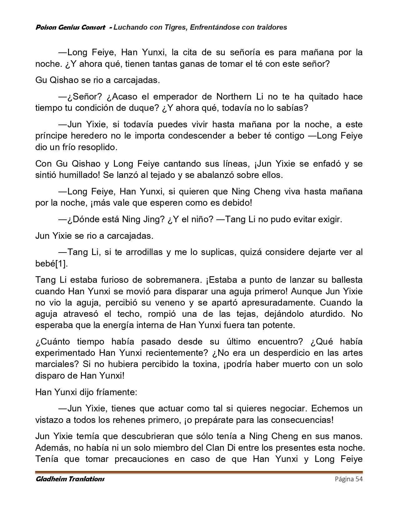 Poison Genious Consort (Novela) - Capítulo 421 - Página 54 - LectorTMOo