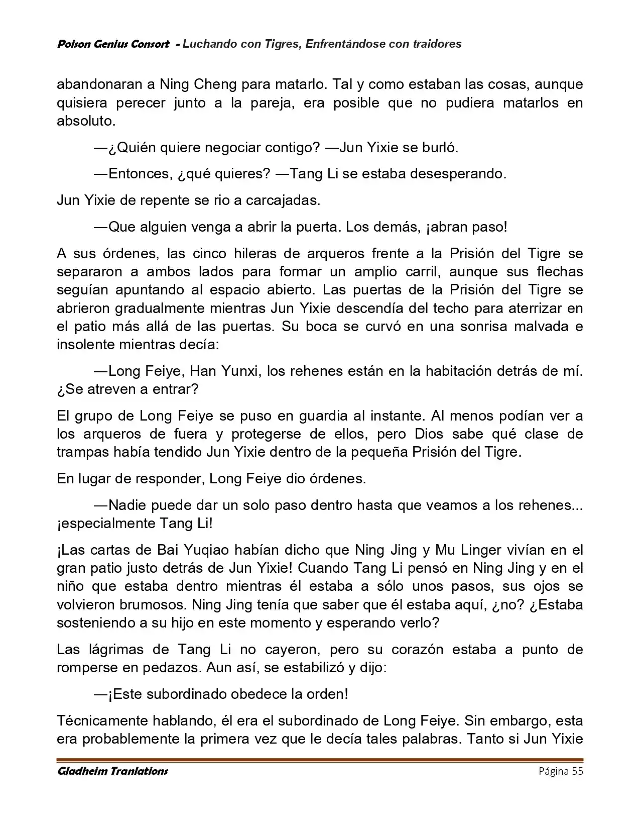 Poison Genious Consort (Novela) - Capítulo 421 - Página 55 - LectorTMOo