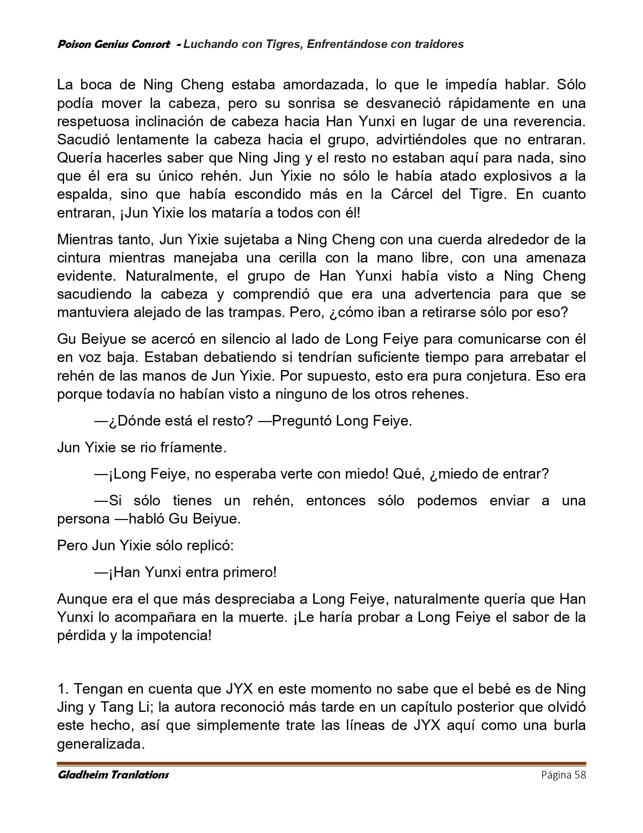 Poison Genious Consort (Novela) - Capítulo 421 - Página 58 - LectorTMOo