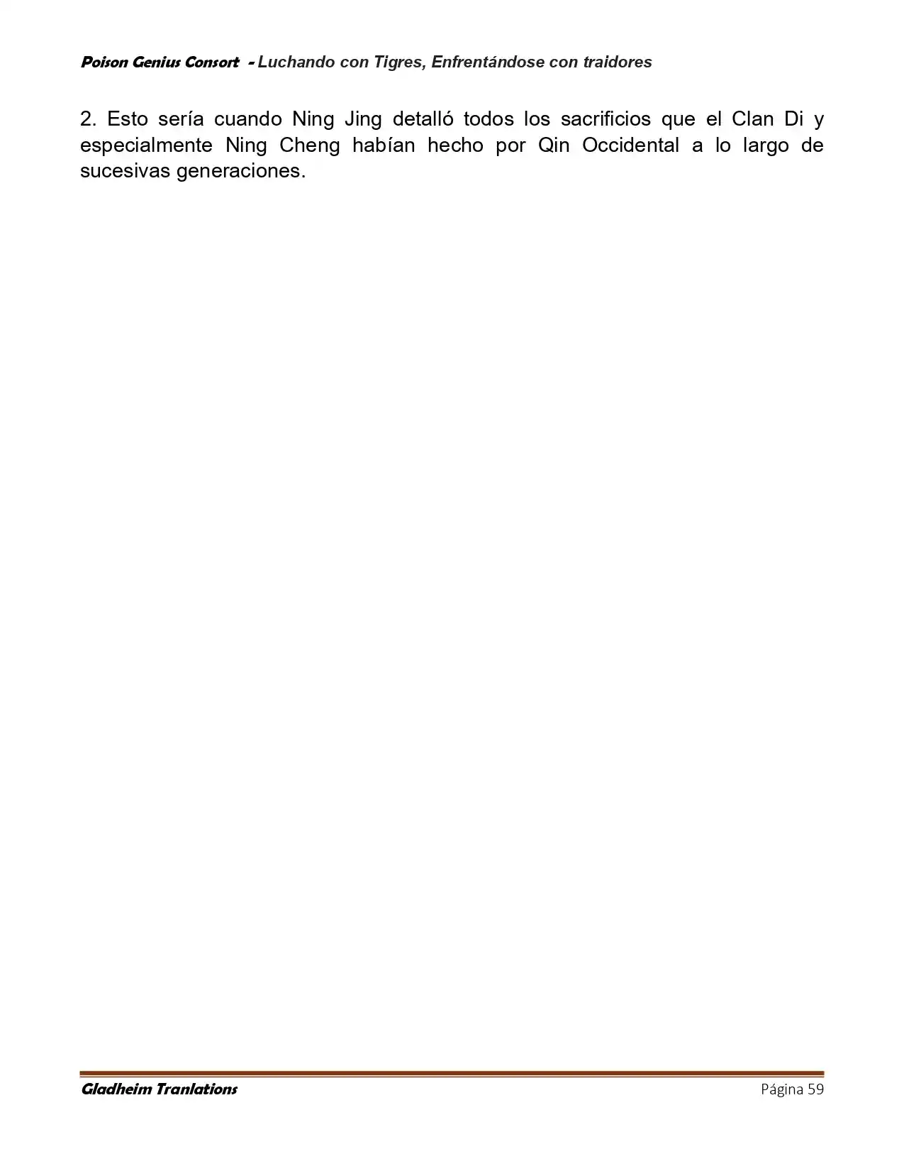 Poison Genious Consort (Novela) - Capítulo 421 - Página 59 - LectorTMOo