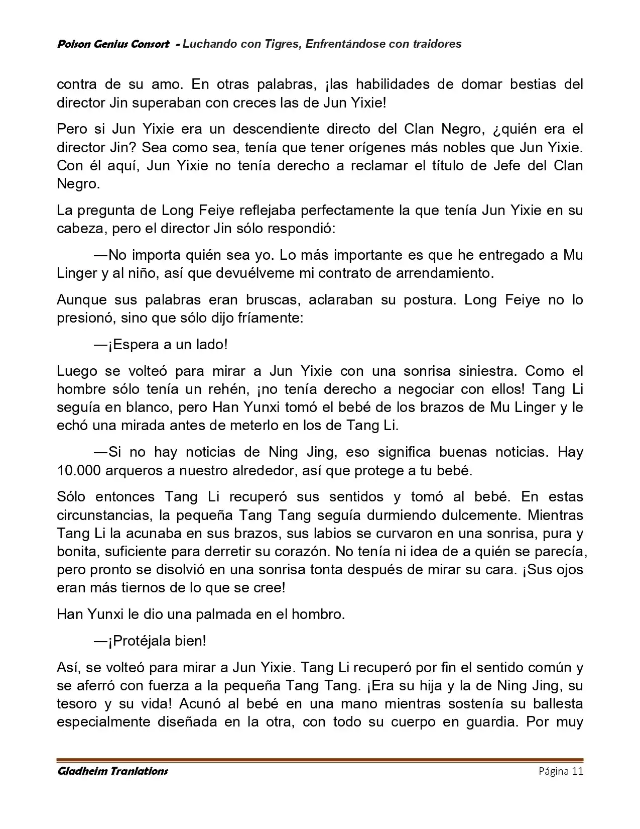 Poison Genious Consort (Novela) - Capítulo 422 - Página 11 - LectorTMOo