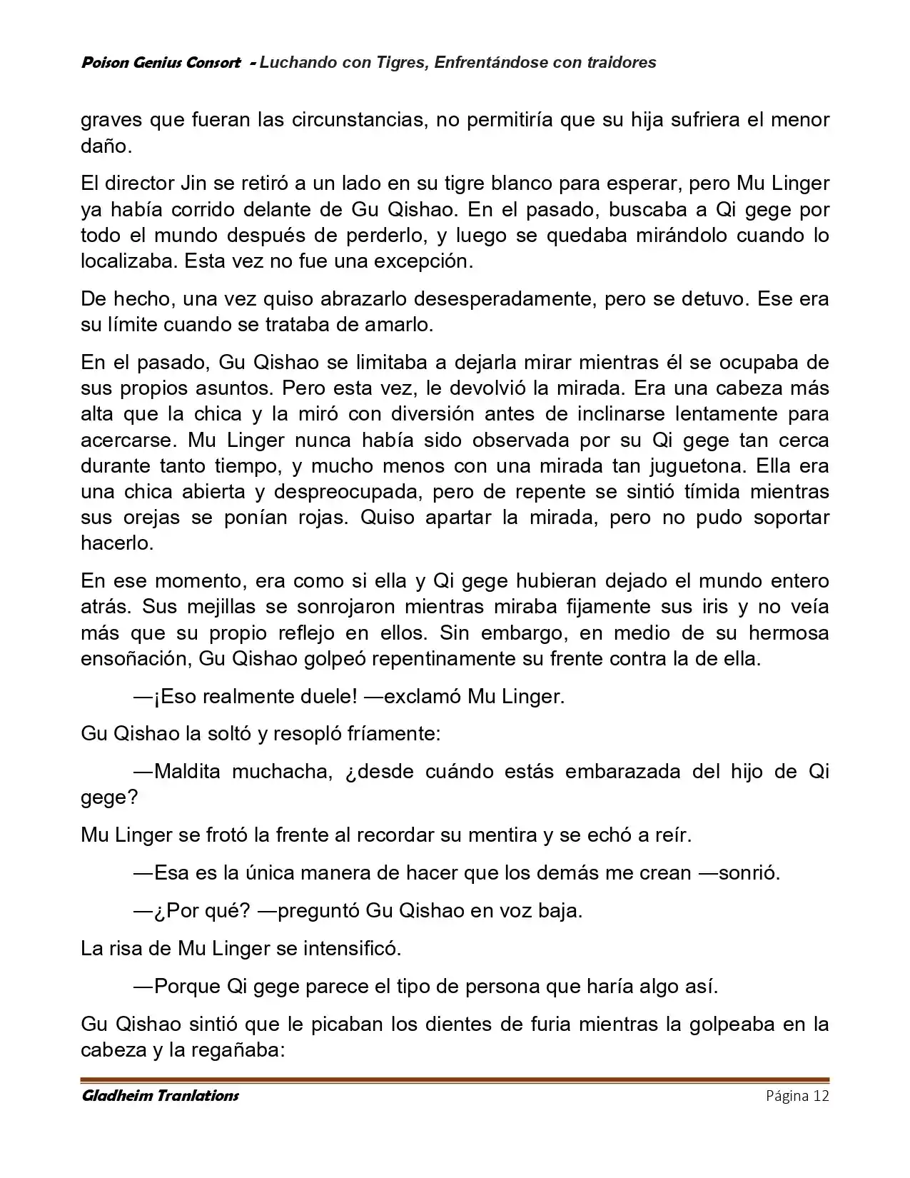 Poison Genious Consort (Novela) - Capítulo 422 - Página 12 - LectorTMOo