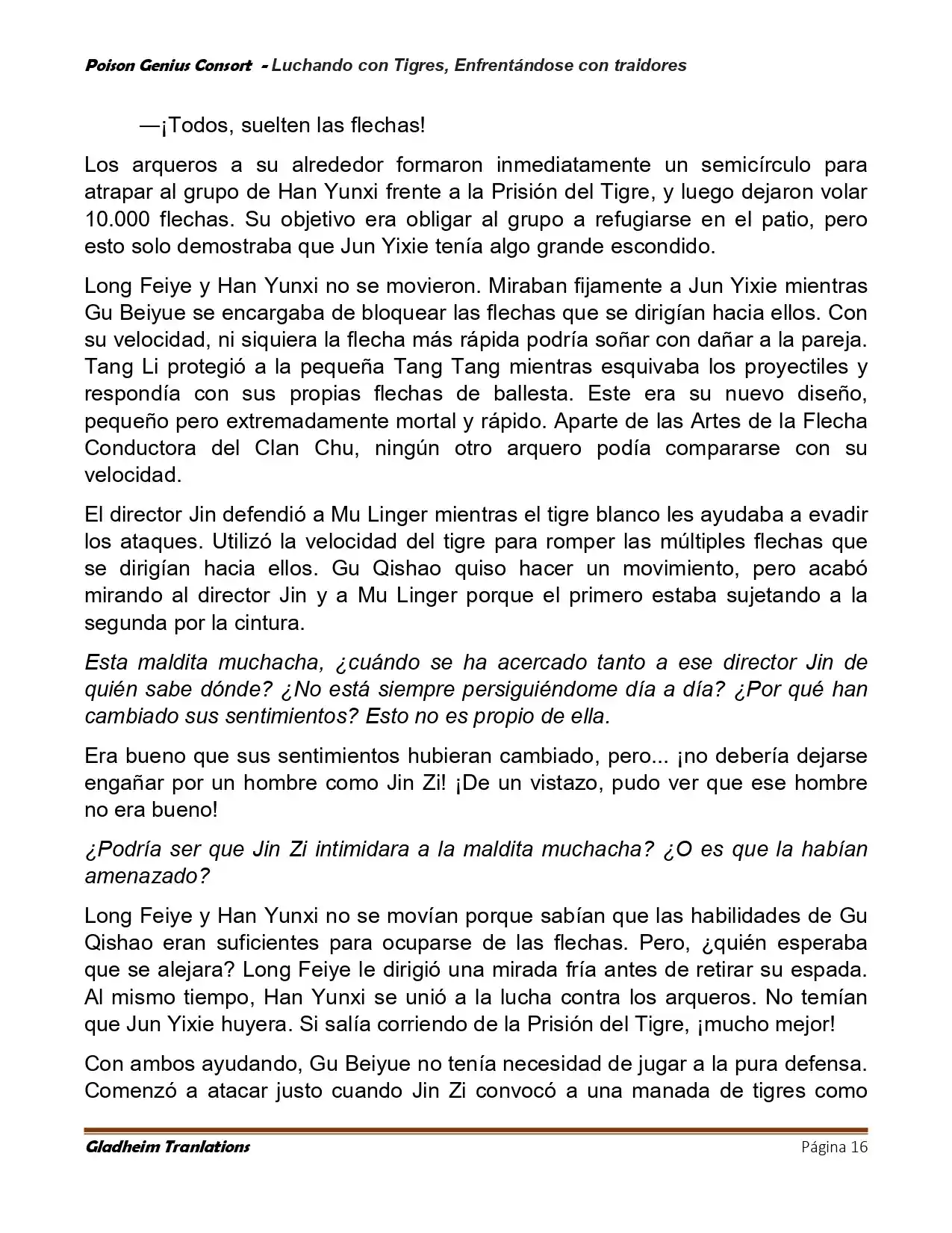 Poison Genious Consort (Novela) - Capítulo 422 - Página 16 - LectorTMOo