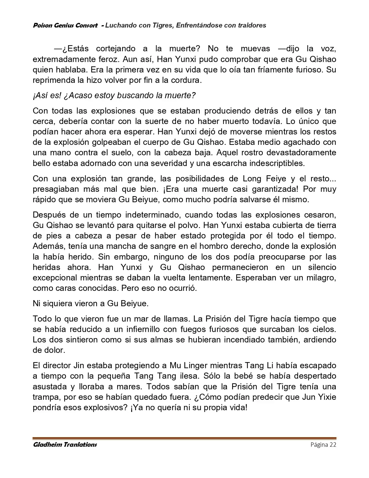 Poison Genious Consort (Novela) - Capítulo 422 - Página 22 - LectorTMOo