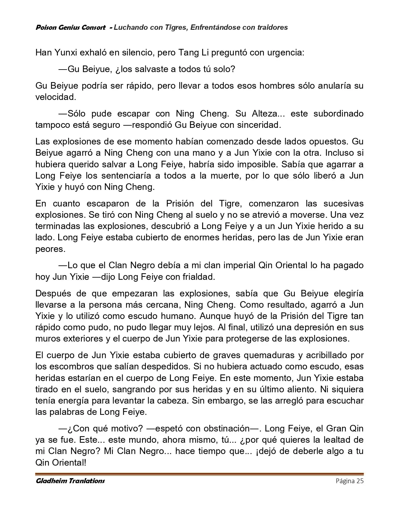 Poison Genious Consort (Novela) - Capítulo 422 - Página 25 - LectorTMOo