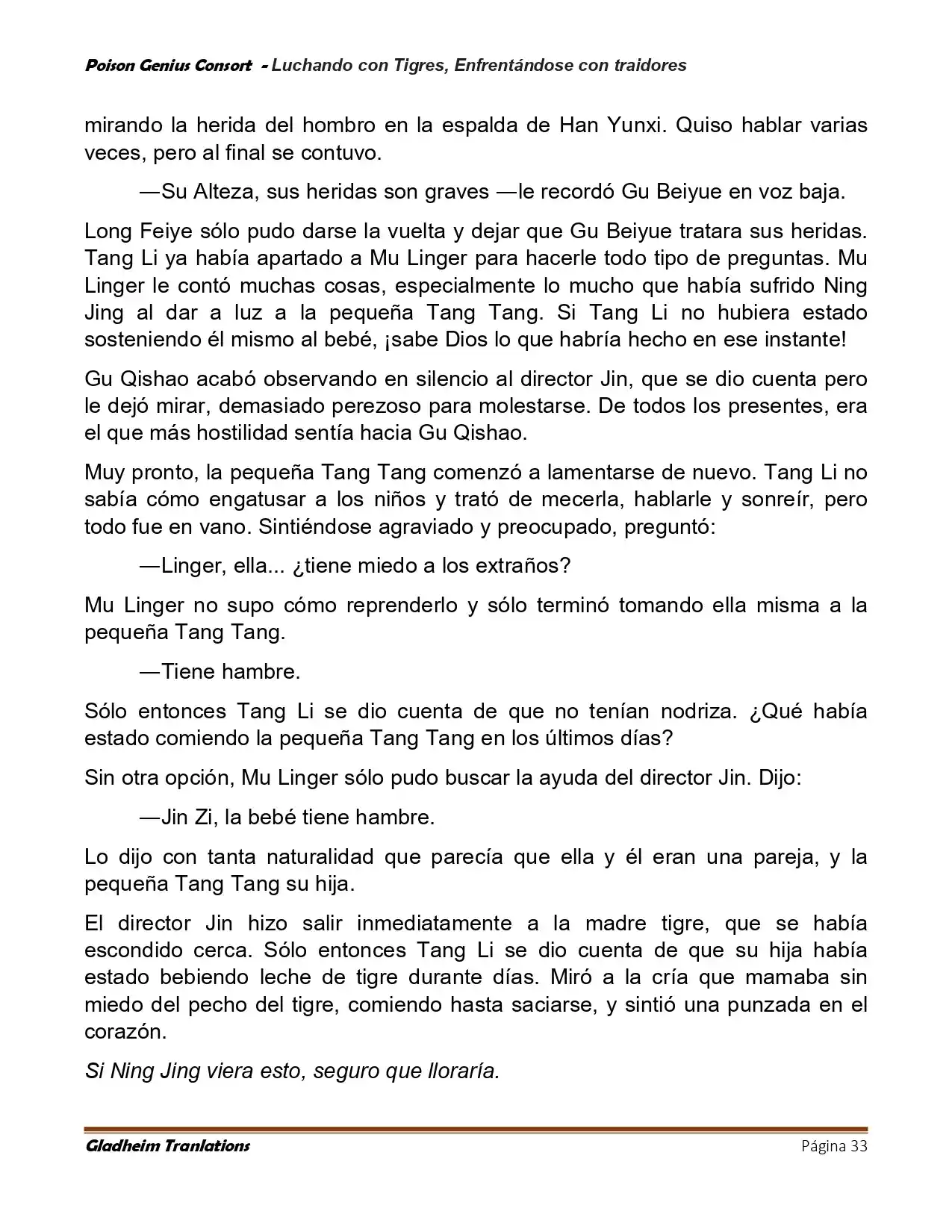 Poison Genious Consort (Novela) - Capítulo 422 - Página 33 - LectorTMOo