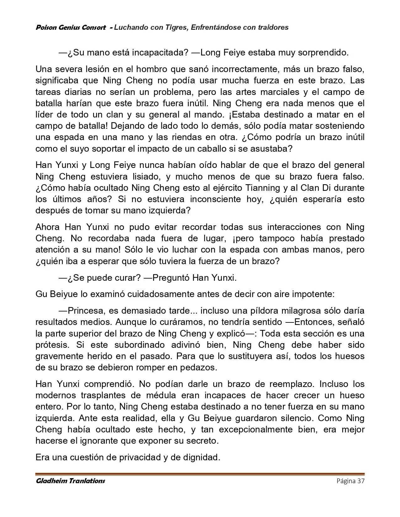 Poison Genious Consort (Novela) - Capítulo 422 - Página 37 - LectorTMOo