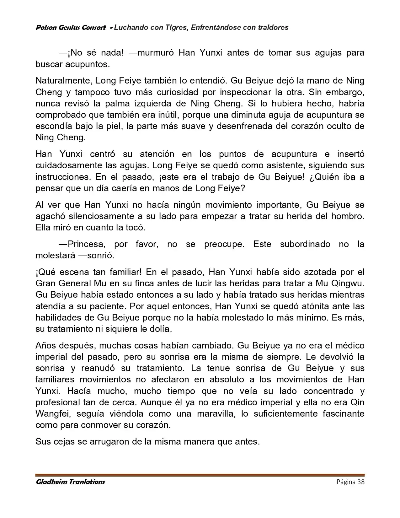 Poison Genious Consort (Novela) - Capítulo 422 - Página 38 - LectorTMOo