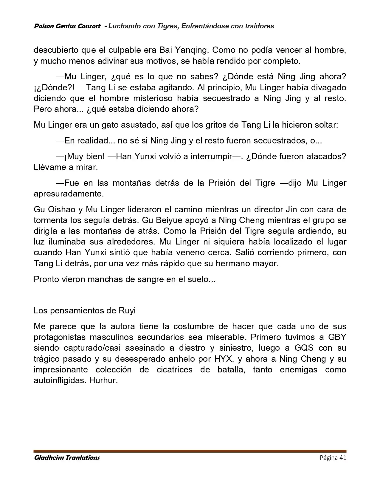Poison Genious Consort (Novela) - Capítulo 422 - Página 41 - LectorTMOo