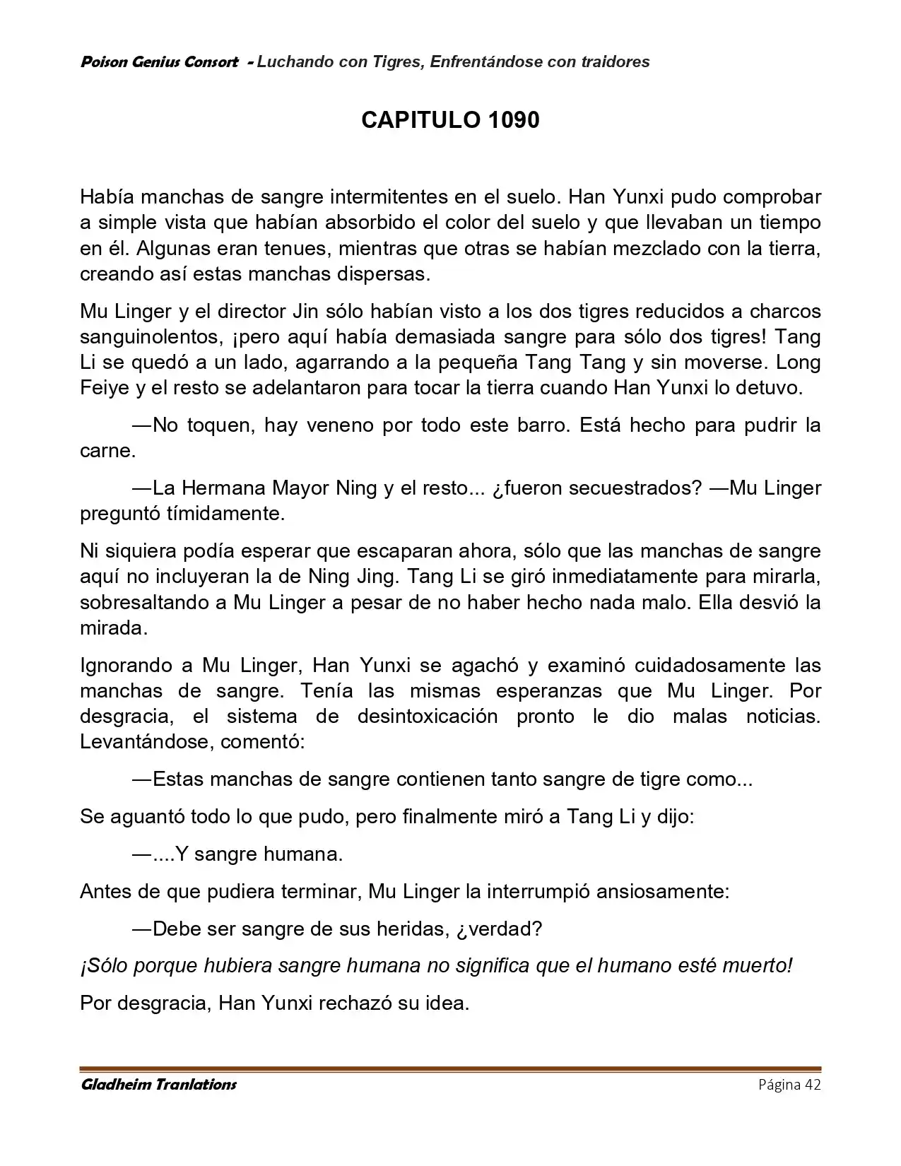 Poison Genious Consort (Novela) - Capítulo 422 - Página 42 - LectorTMOo