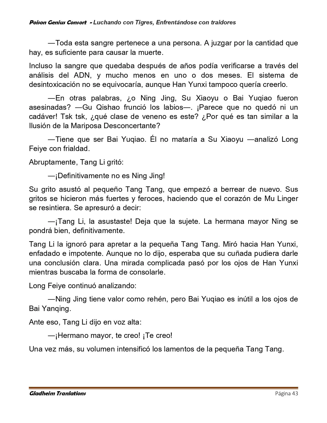 Poison Genious Consort (Novela) - Capítulo 422 - Página 43 - LectorTMOo