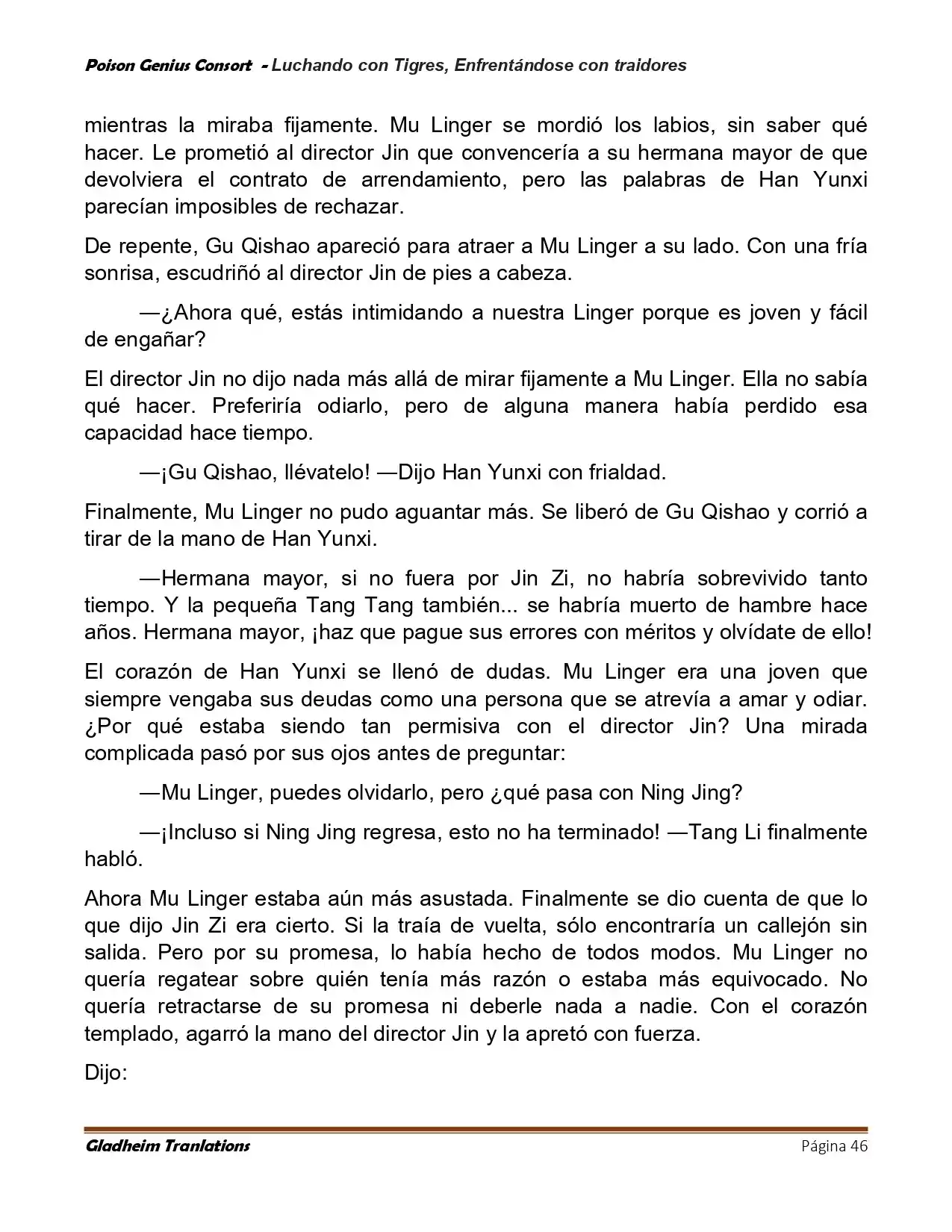 Poison Genious Consort (Novela) - Capítulo 422 - Página 46 - LectorTMOo