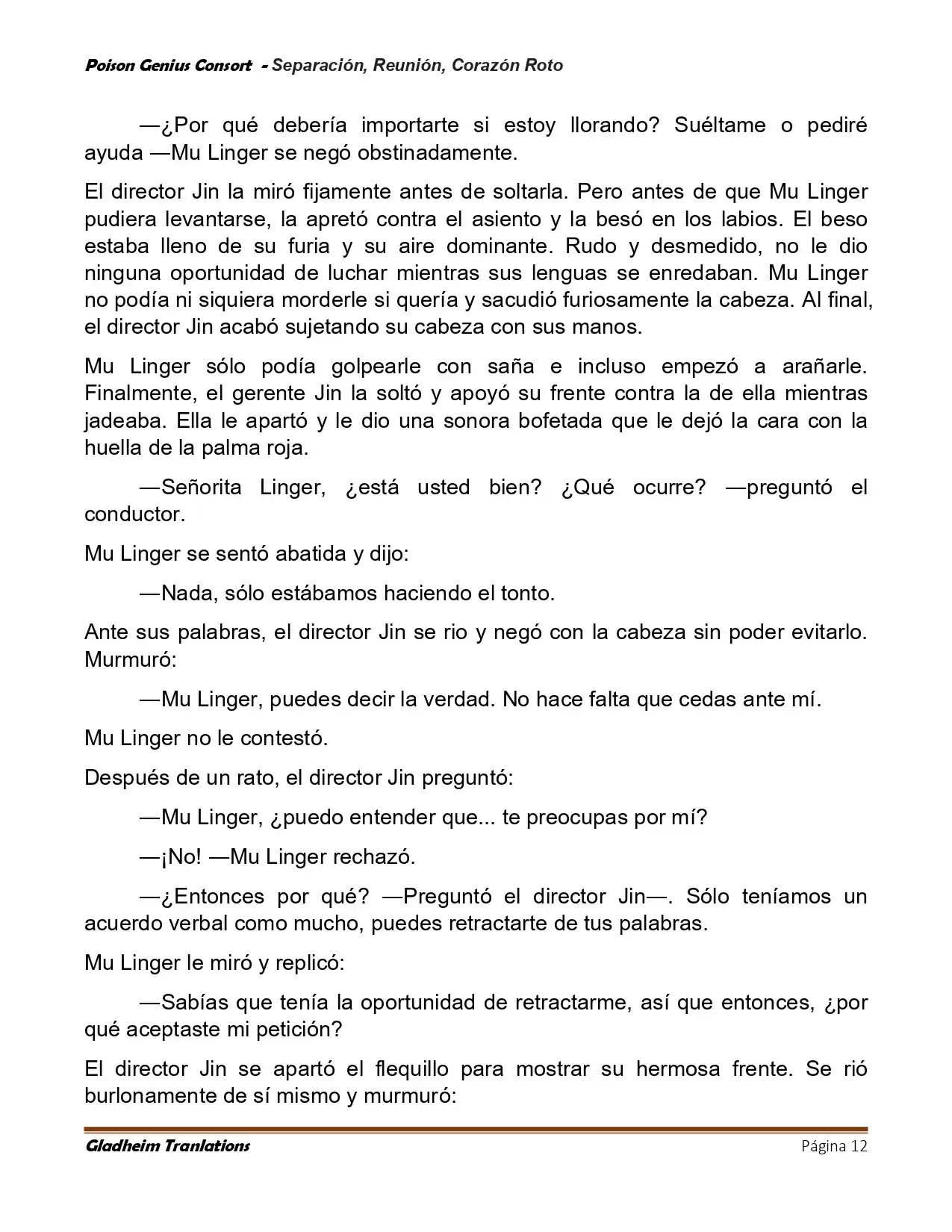 Poison Genious Consort (Novela) - Capítulo 423 - Página 12 - LectorTMOo