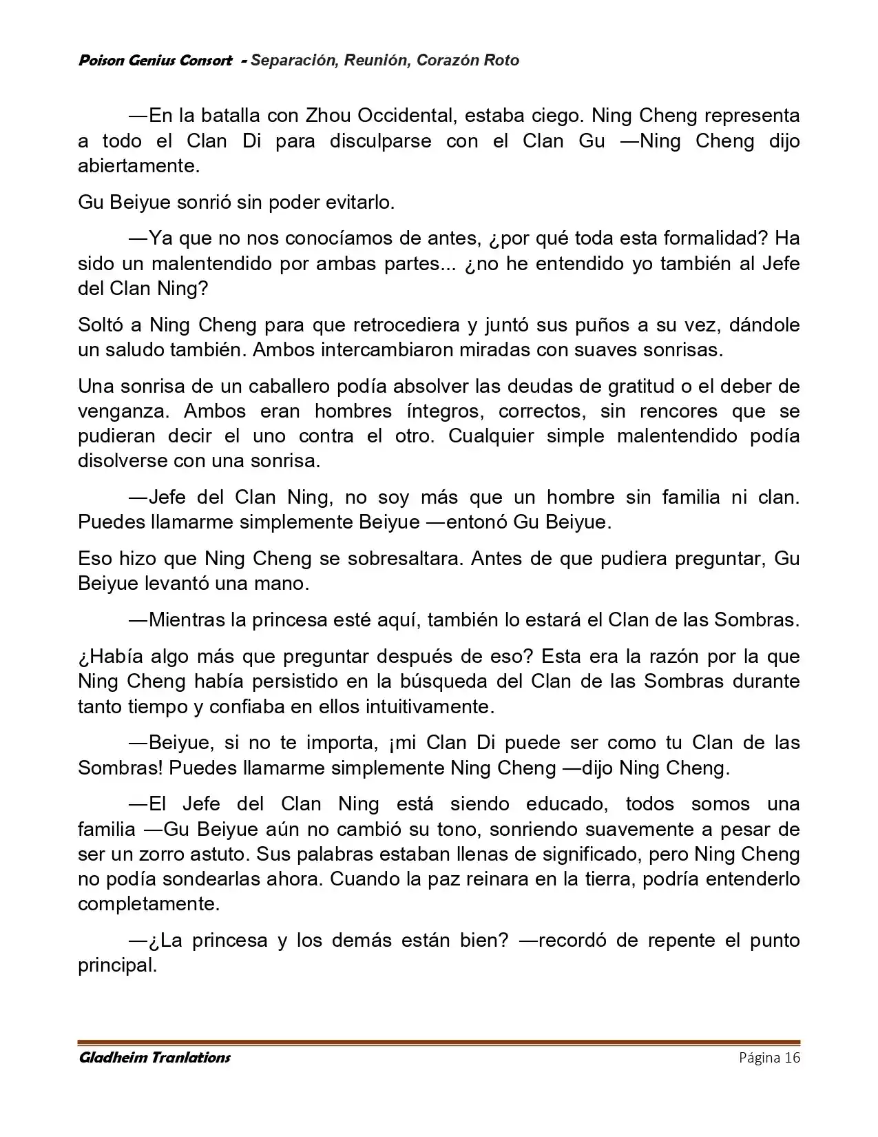 Poison Genious Consort (Novela) - Capítulo 423 - Página 16 - LectorTMOo