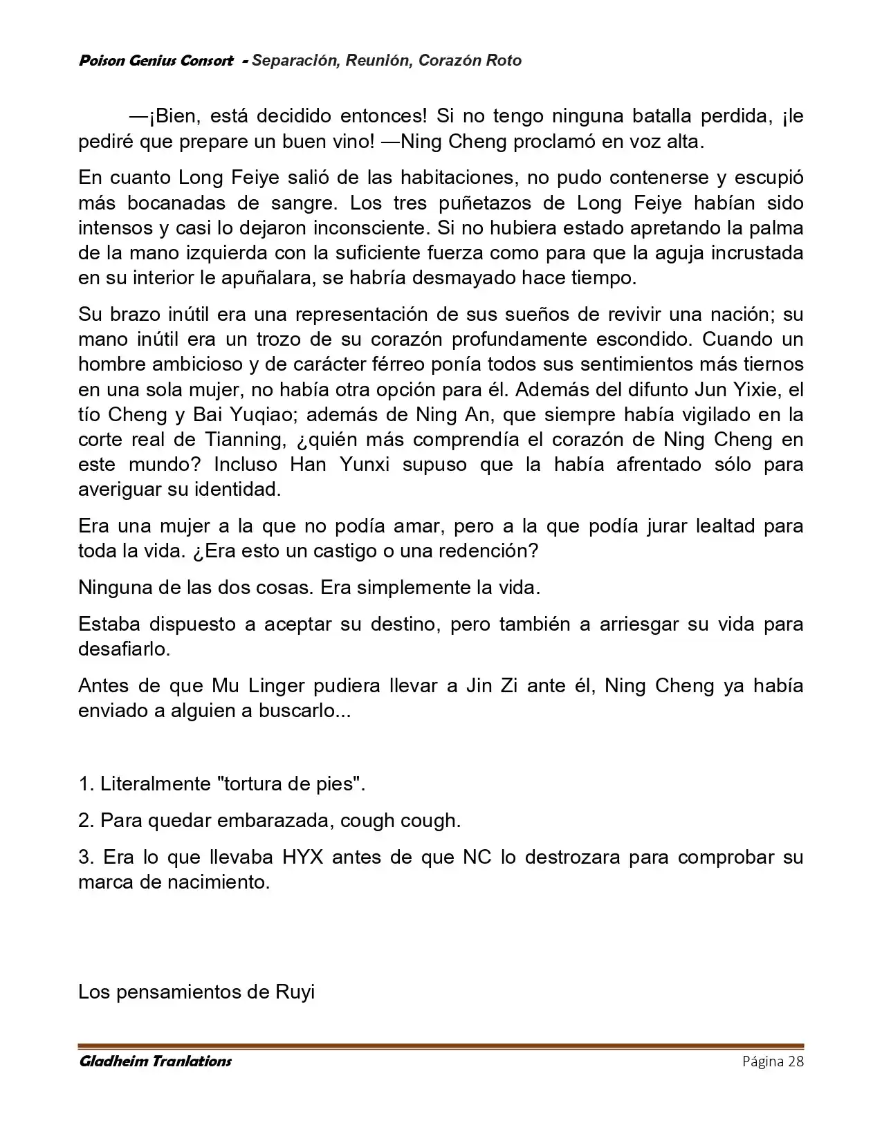Poison Genious Consort (Novela) - Capítulo 423 - Página 28 - LectorTMOo
