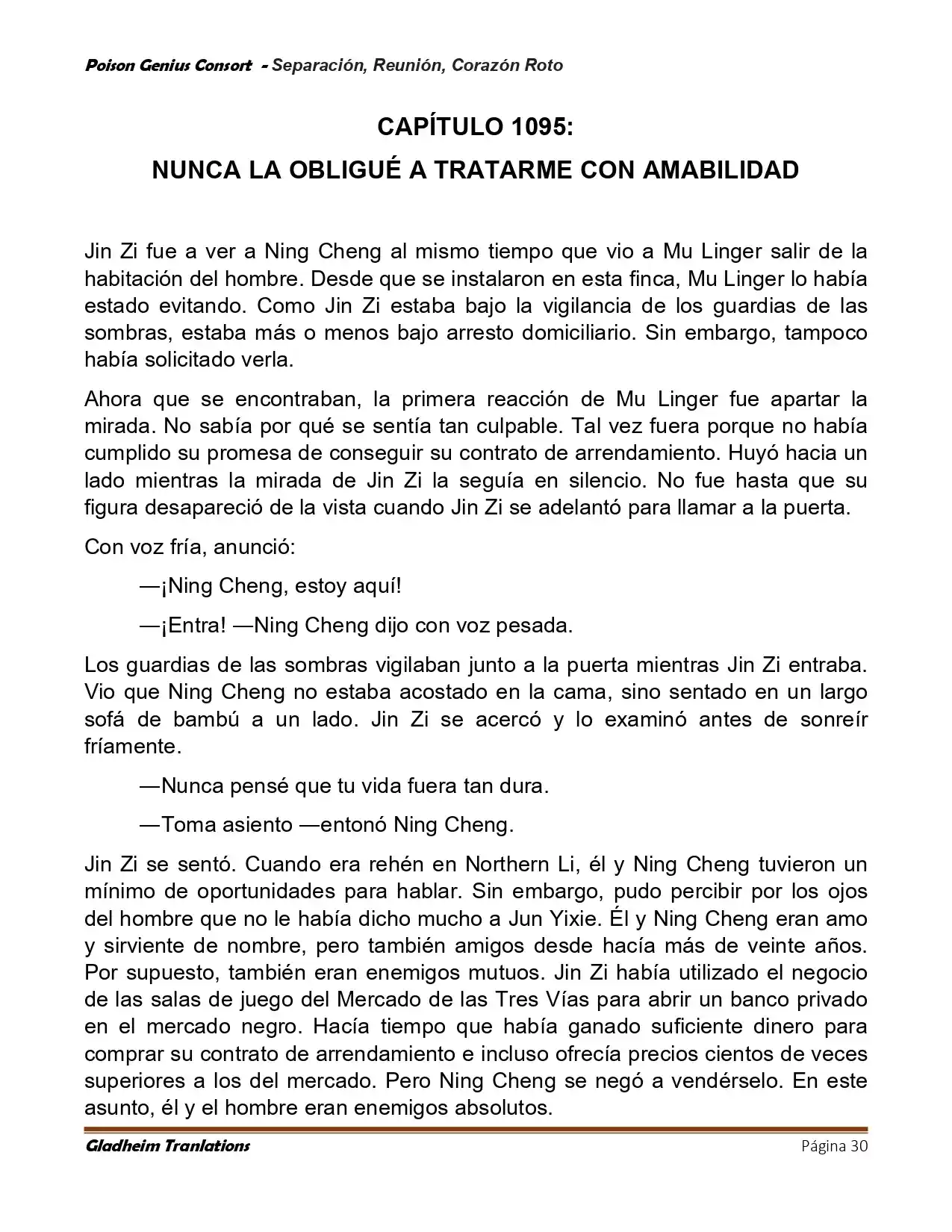 Poison Genious Consort (Novela) - Capítulo 423 - Página 30 - LectorTMOo