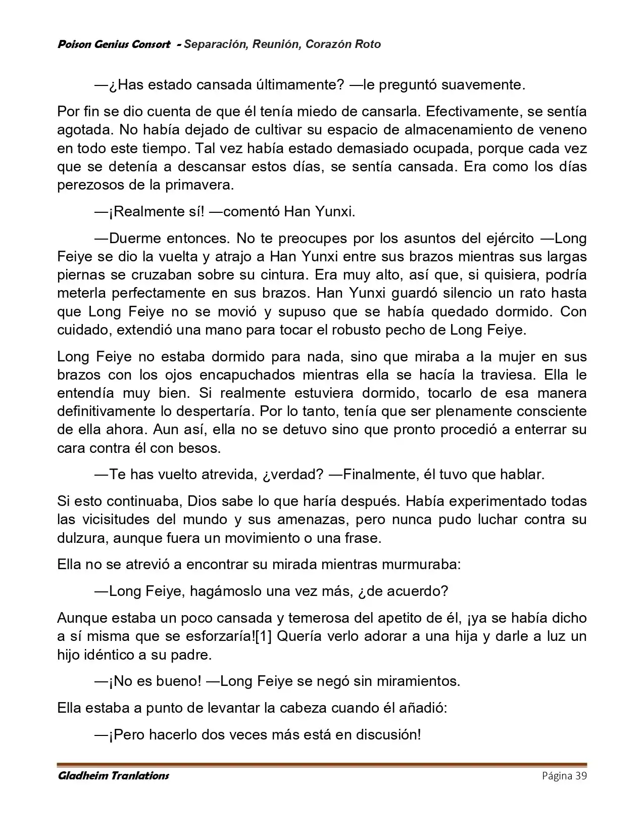 Poison Genious Consort (Novela) - Capítulo 423 - Página 39 - LectorTMOo