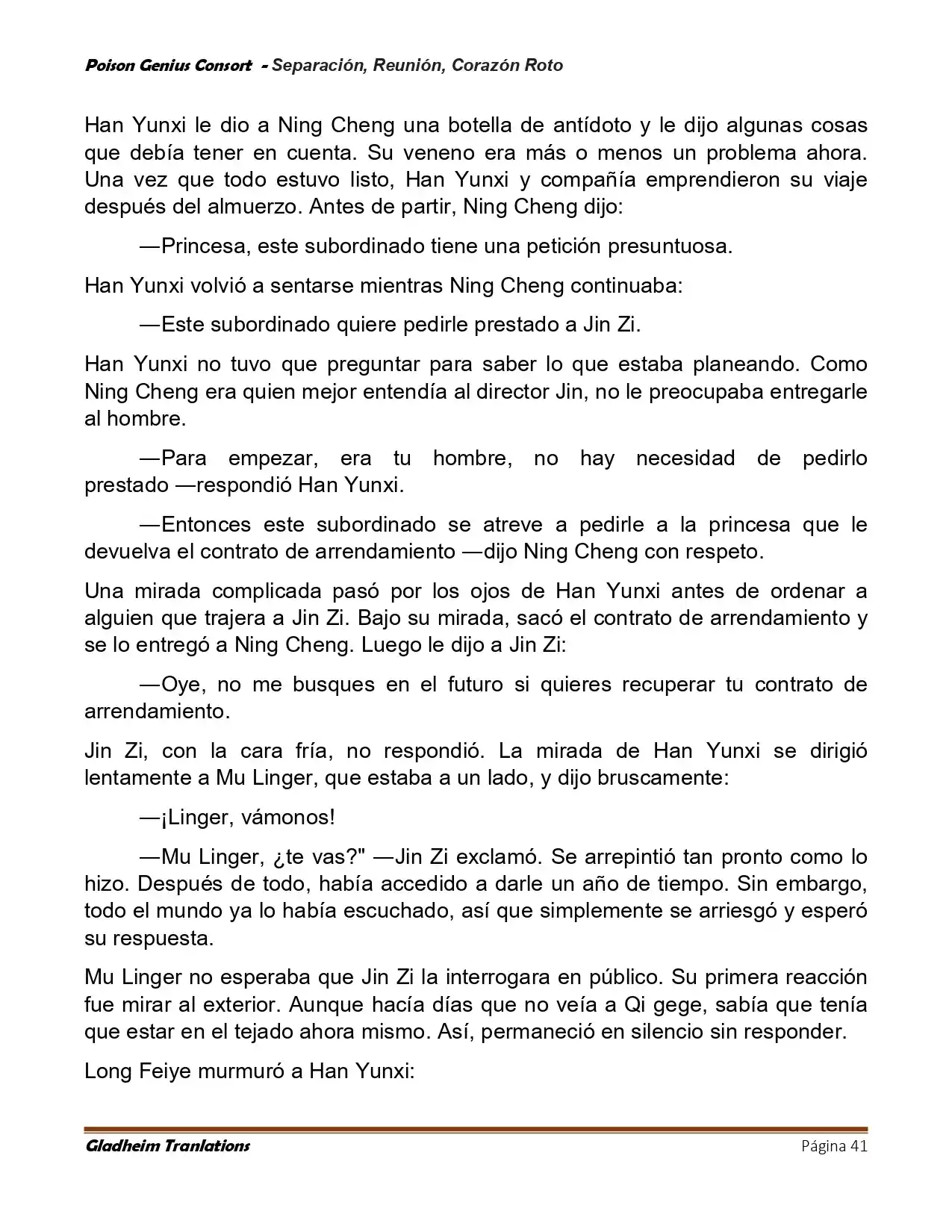Poison Genious Consort (Novela) - Capítulo 423 - Página 41 - LectorTMOo