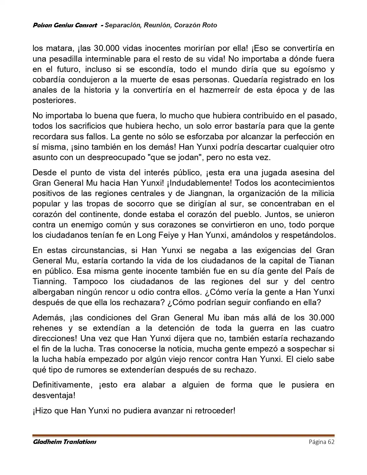 Poison Genious Consort (Novela) - Capítulo 423 - Página 62 - LectorTMOo