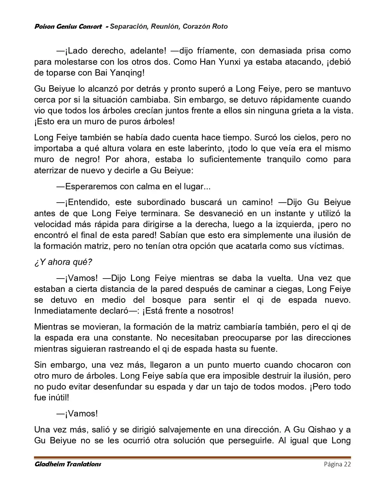 Poison Genious Consort (Novela) - Capítulo 424 - Página 22 - LectorTMOo