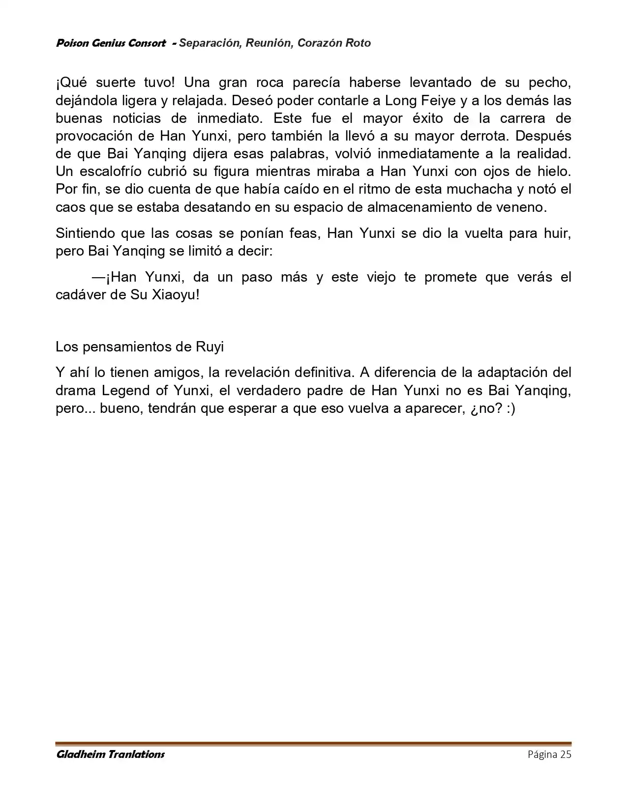 Poison Genious Consort (Novela) - Capítulo 424 - Página 25 - LectorTMOo