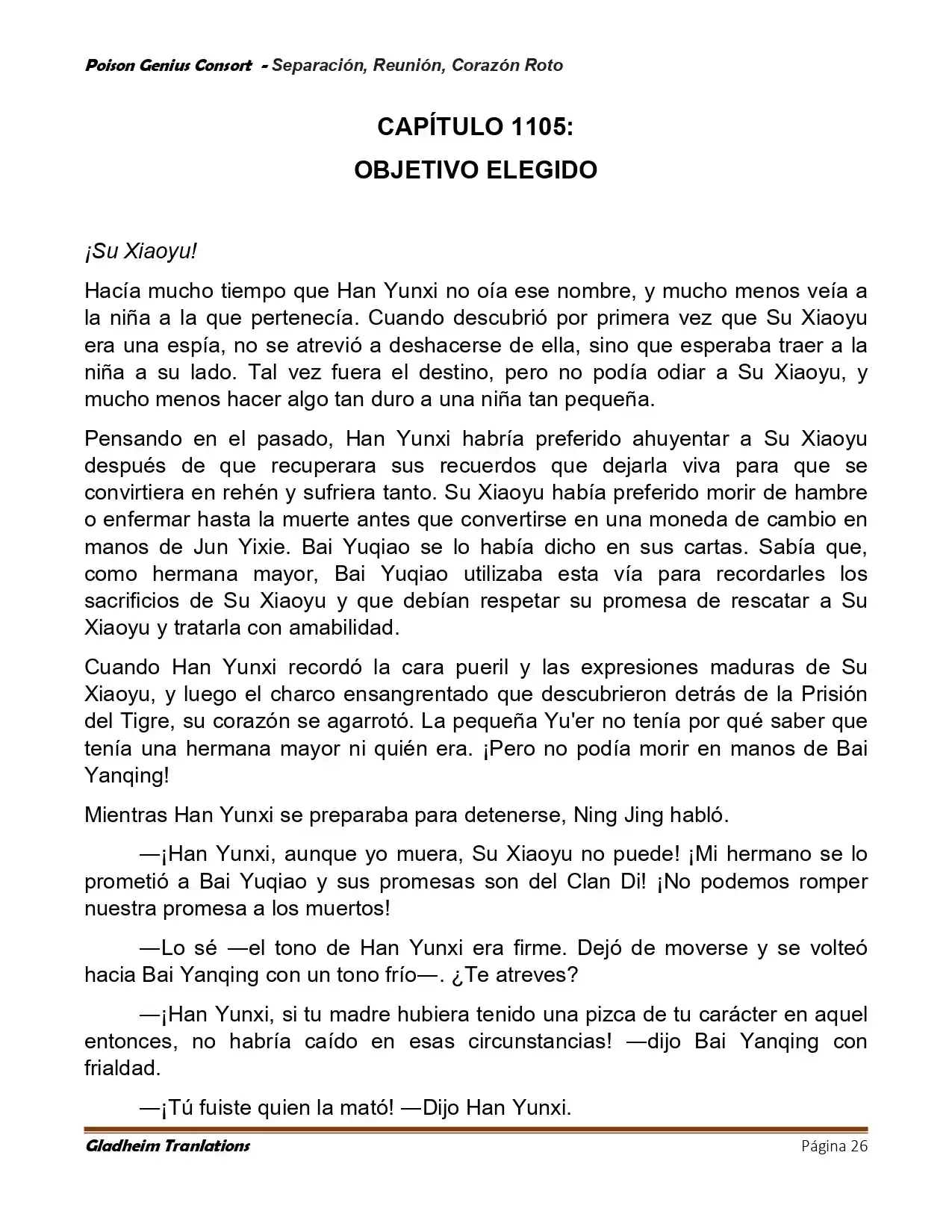 Poison Genious Consort (Novela) - Capítulo 424 - Página 26 - LectorTMOo