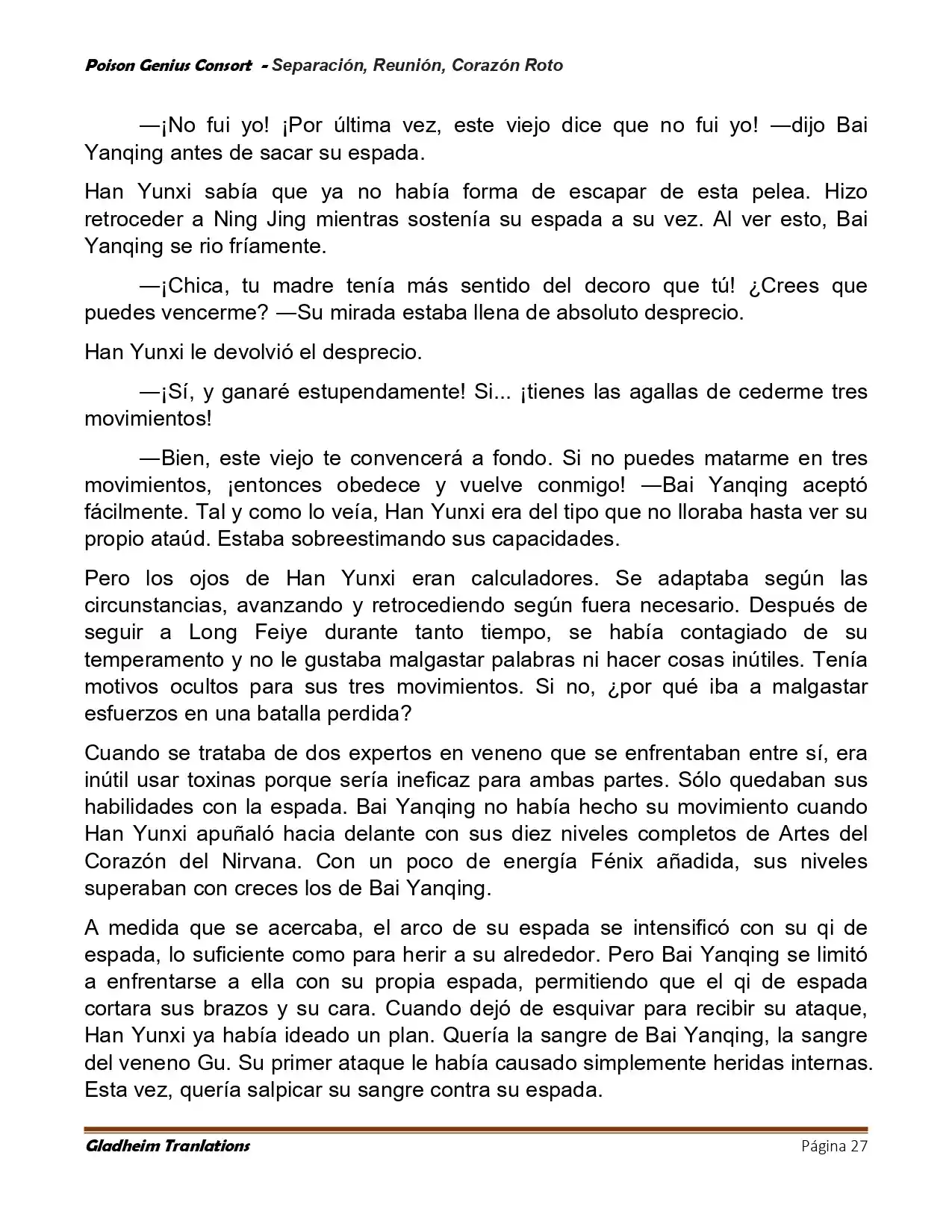 Poison Genious Consort (Novela) - Capítulo 424 - Página 27 - LectorTMOo
