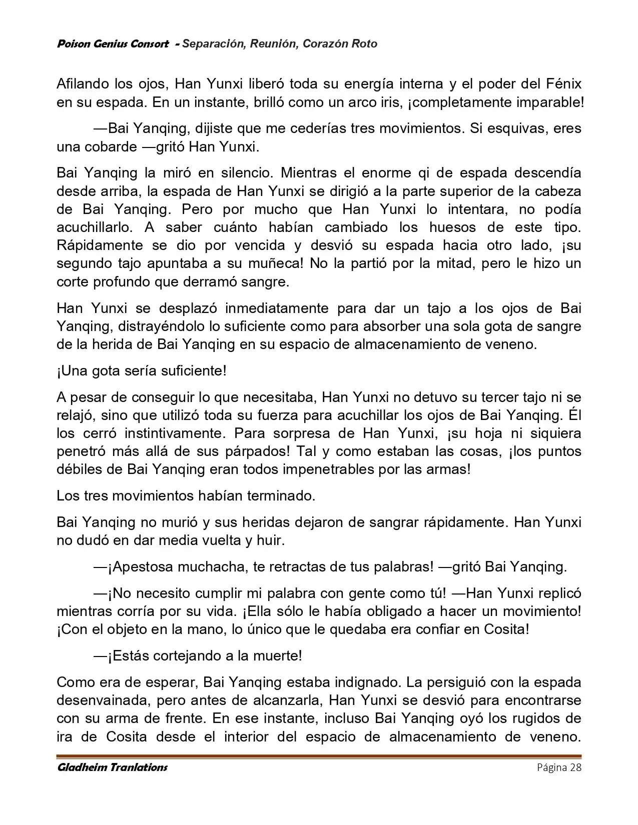 Poison Genious Consort (Novela) - Capítulo 424 - Página 28 - LectorTMOo