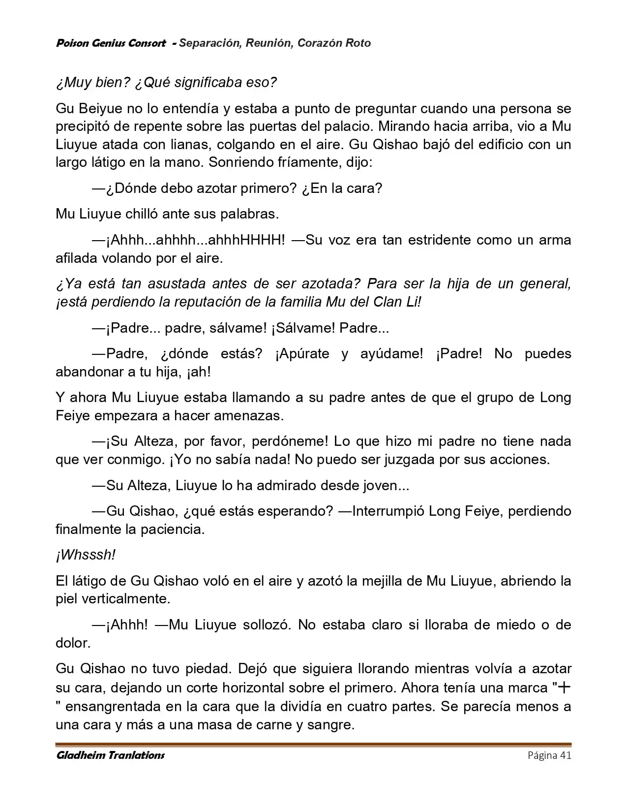 Poison Genious Consort (Novela) - Capítulo 424 - Página 41 - LectorTMOo