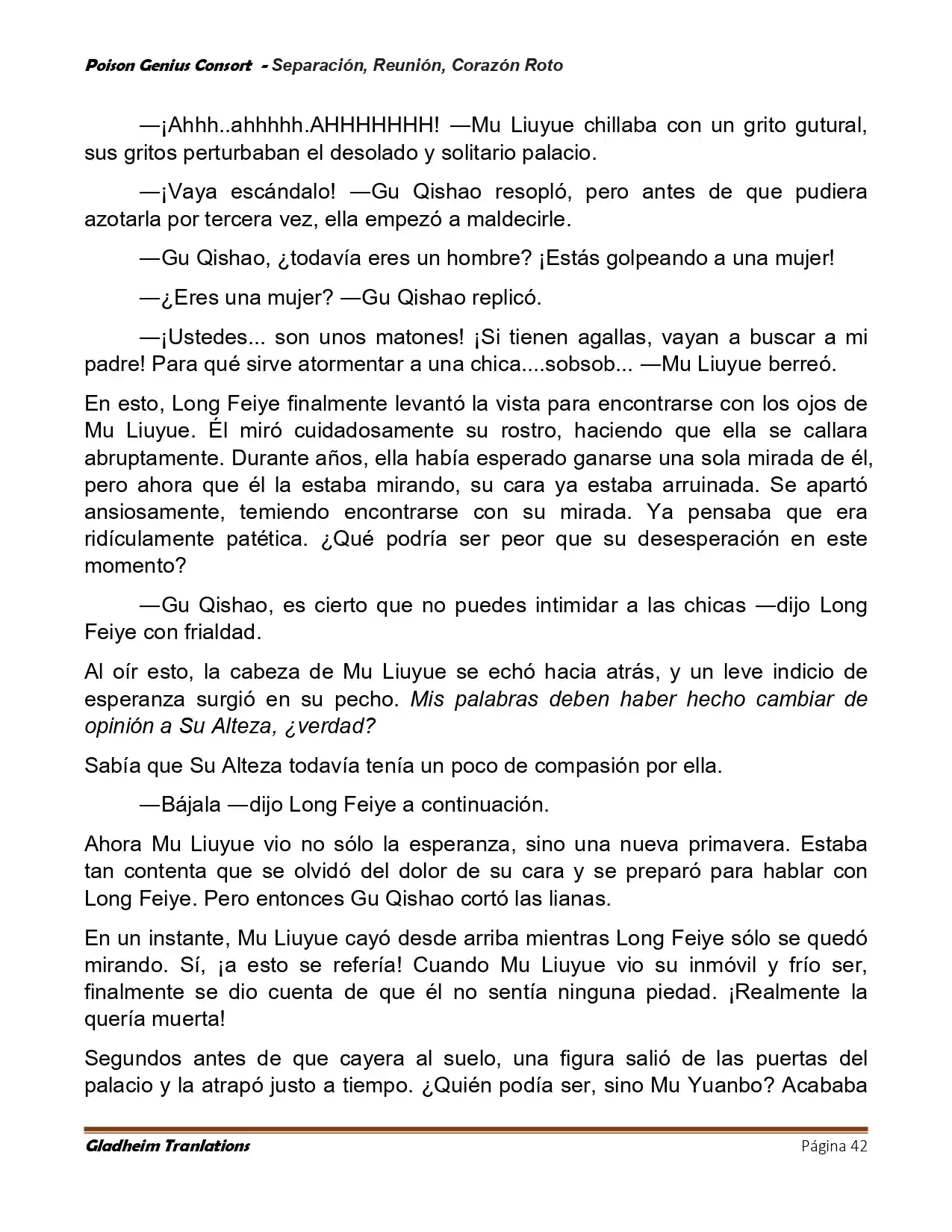 Poison Genious Consort (Novela) - Capítulo 424 - Página 42 - LectorTMOo