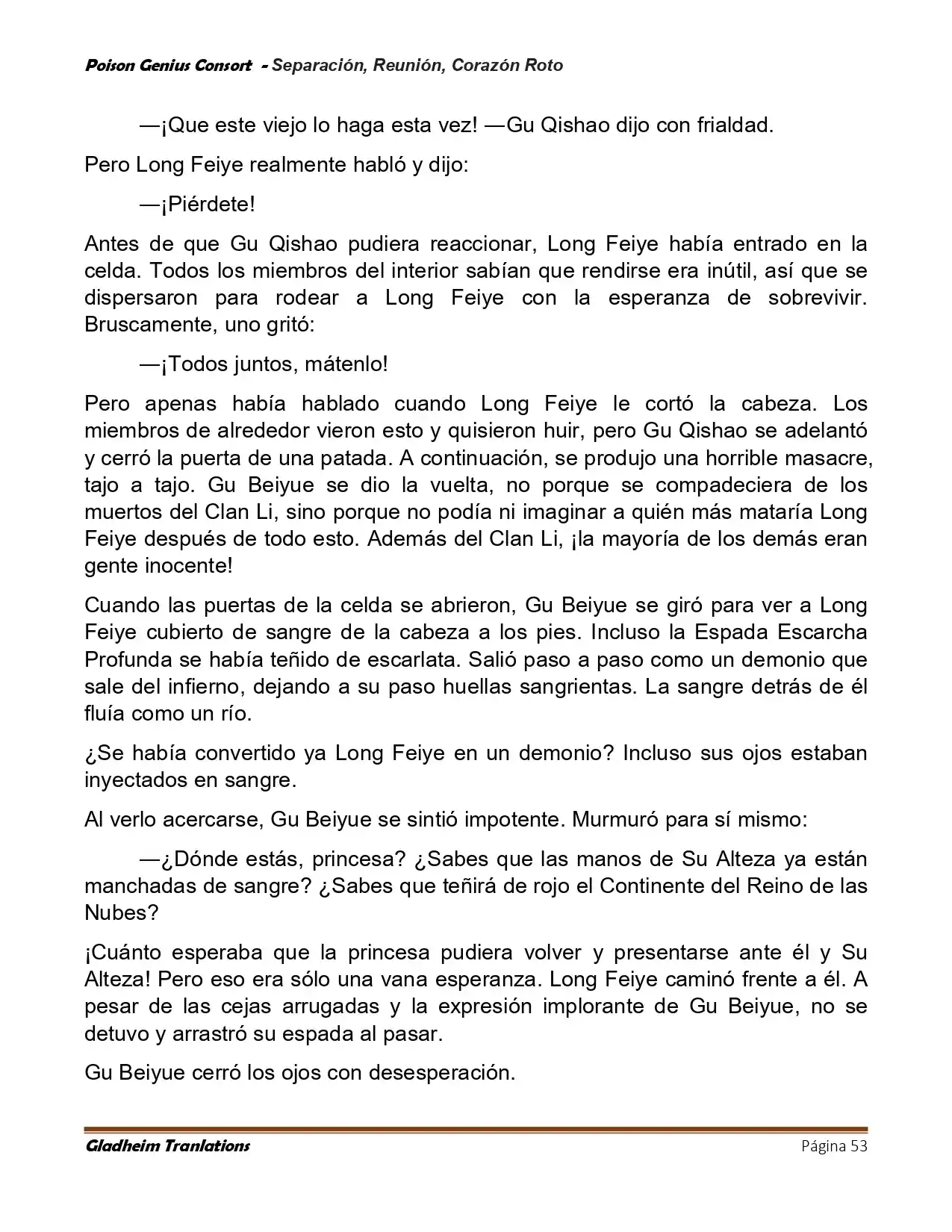 Poison Genious Consort (Novela) - Capítulo 424 - Página 53 - LectorTMOo