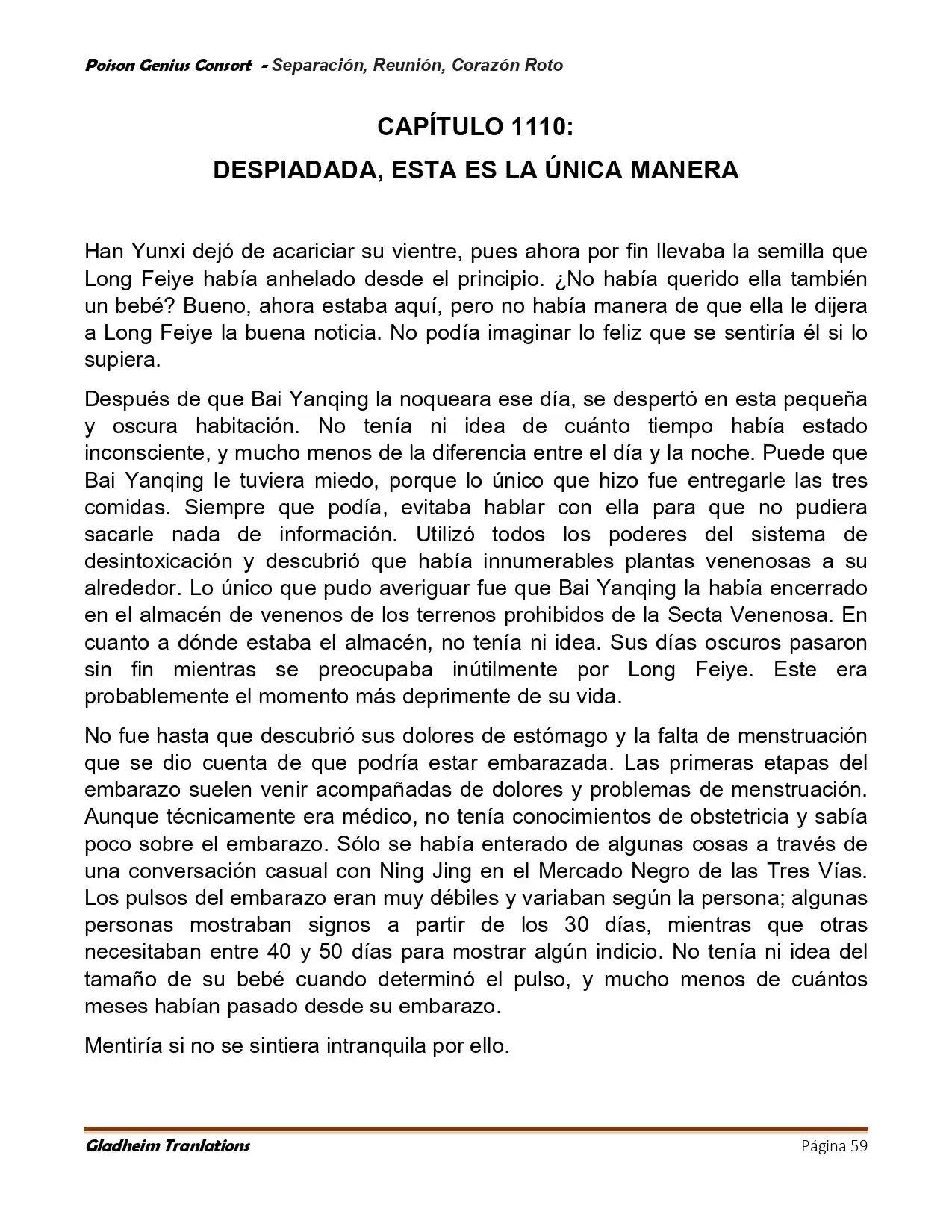 Poison Genious Consort (Novela) - Capítulo 424 - Página 59 - LectorTMOo