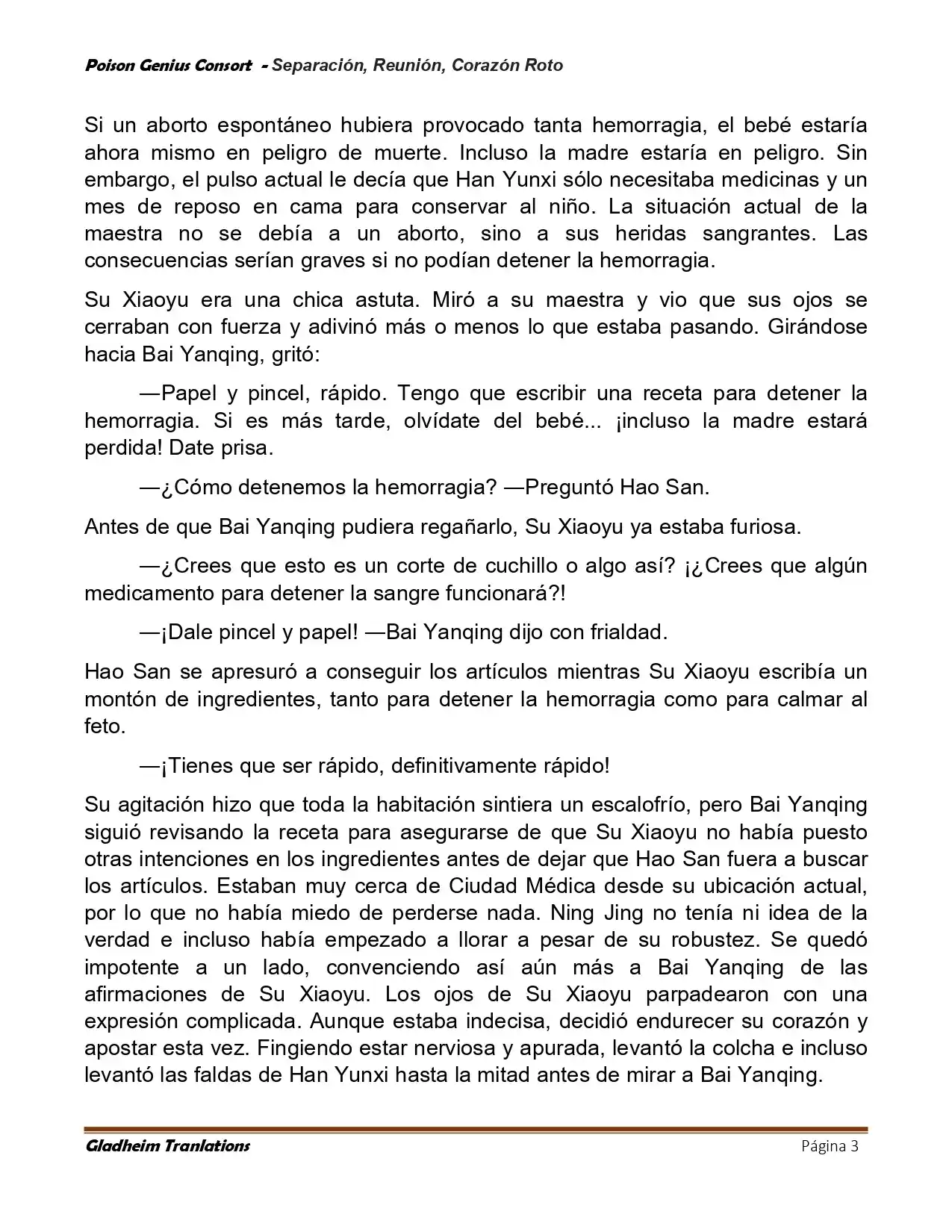 Poison Genious Consort (Novela) - Capítulo 425 - Página 3 - LectorTMOo