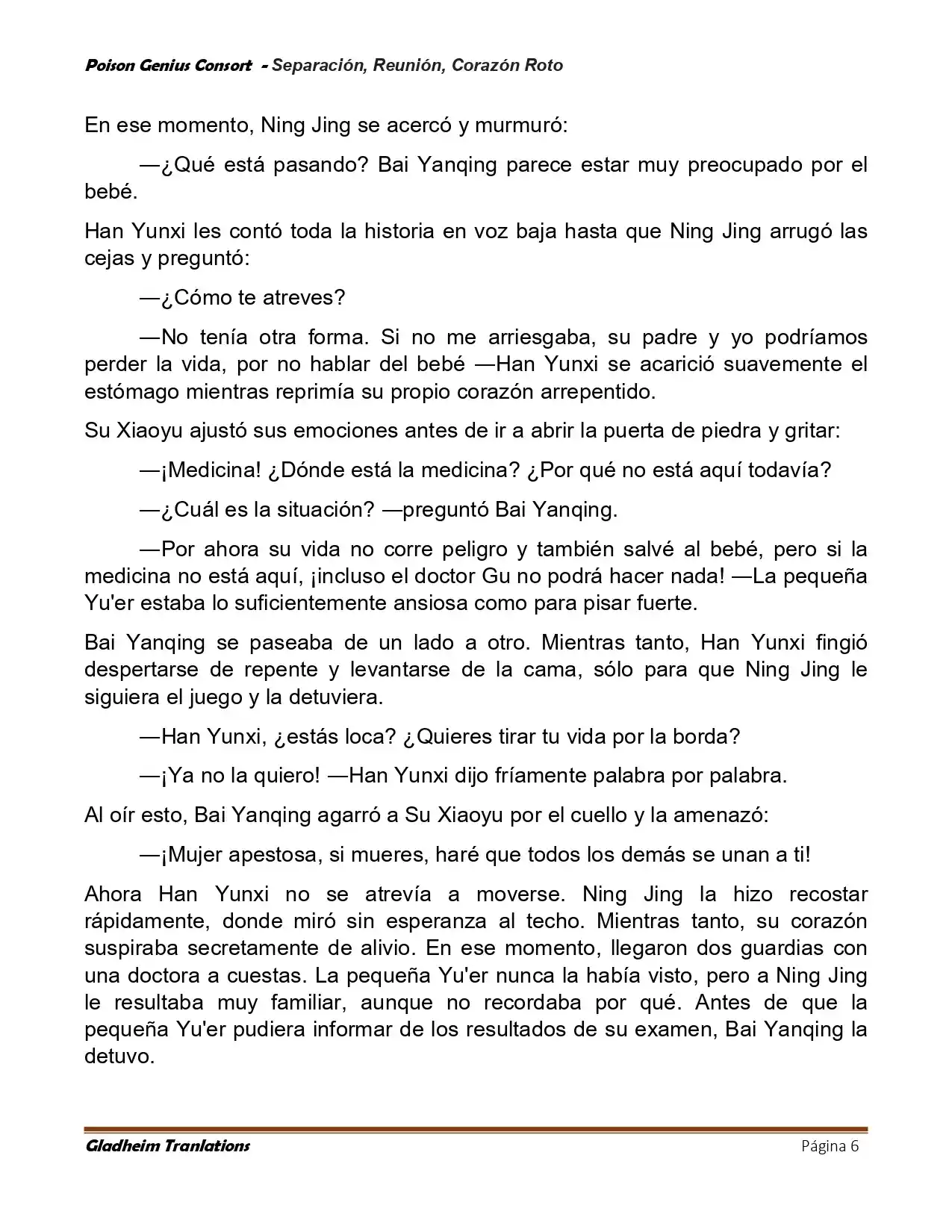 Poison Genious Consort (Novela) - Capítulo 425 - Página 6 - LectorTMOo
