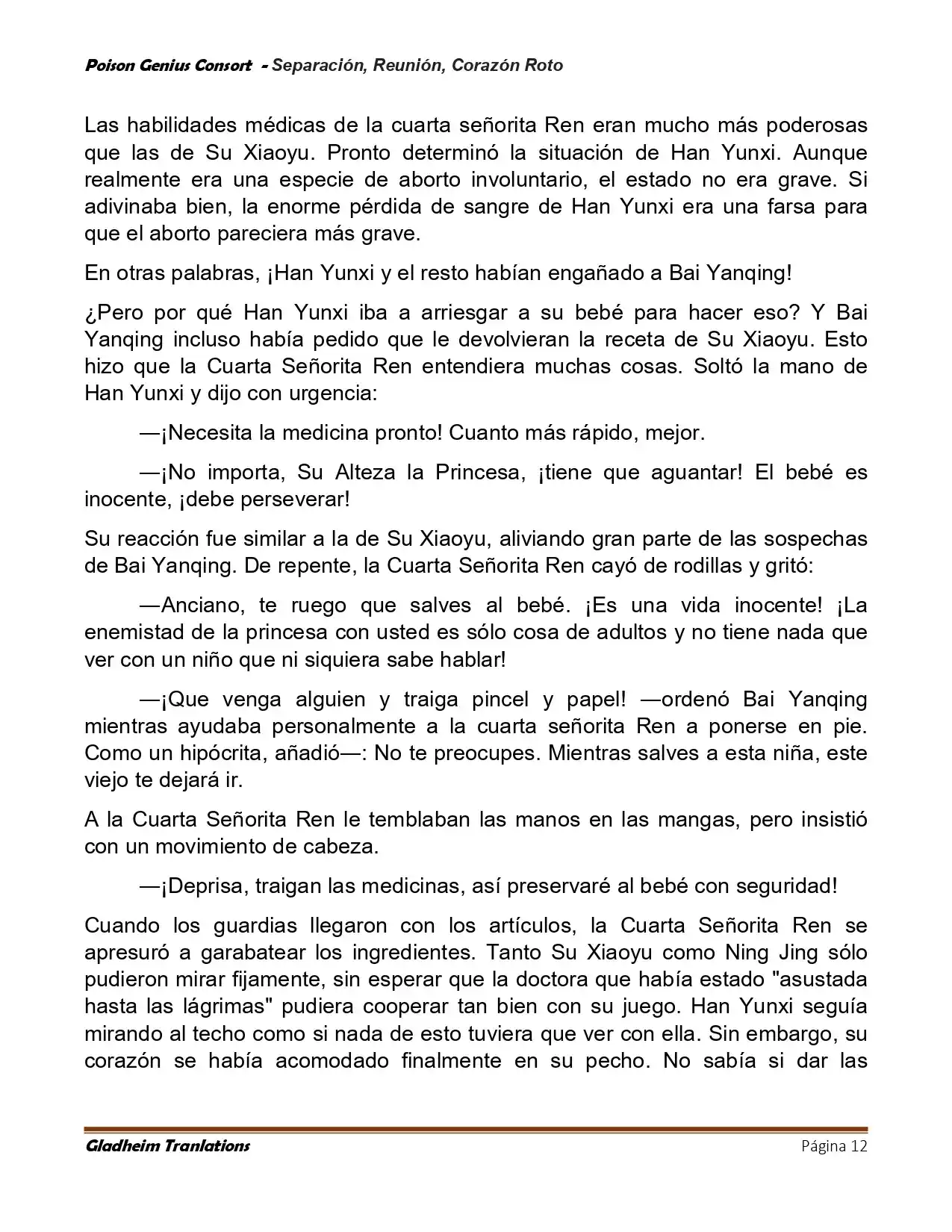 Poison Genious Consort (Novela) - Capítulo 425 - Página 12 - LectorTMOo