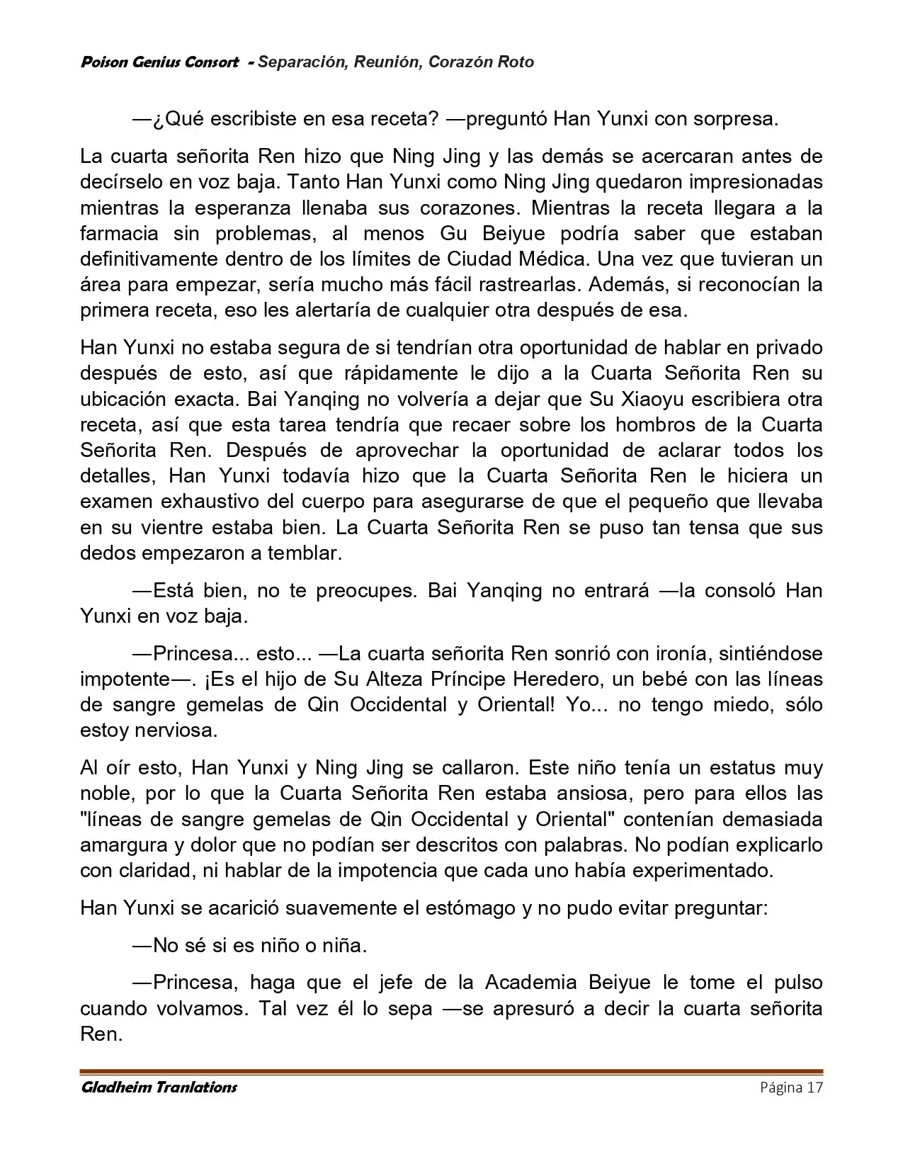 Poison Genious Consort (Novela) - Capítulo 425 - Página 17 - LectorTMOo