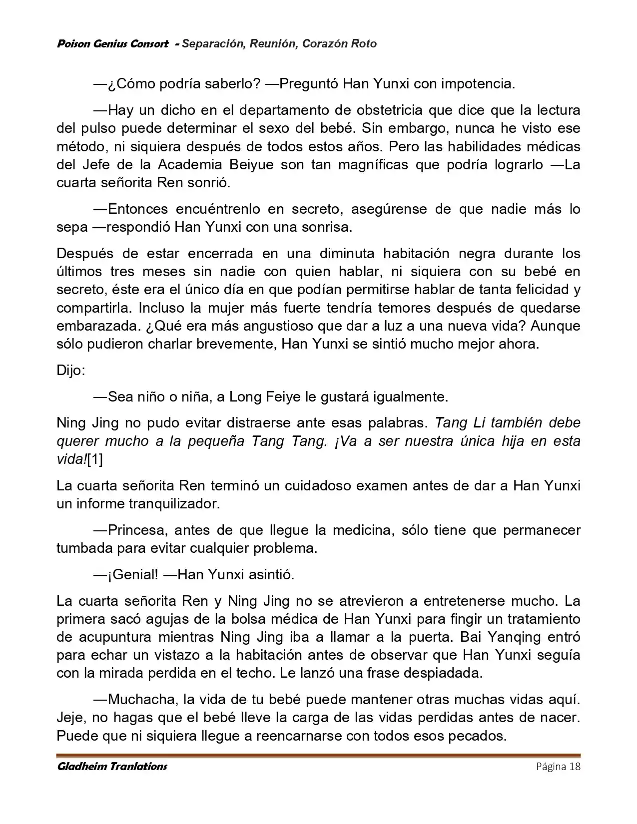 Poison Genious Consort (Novela) - Capítulo 425 - Página 18 - LectorTMOo