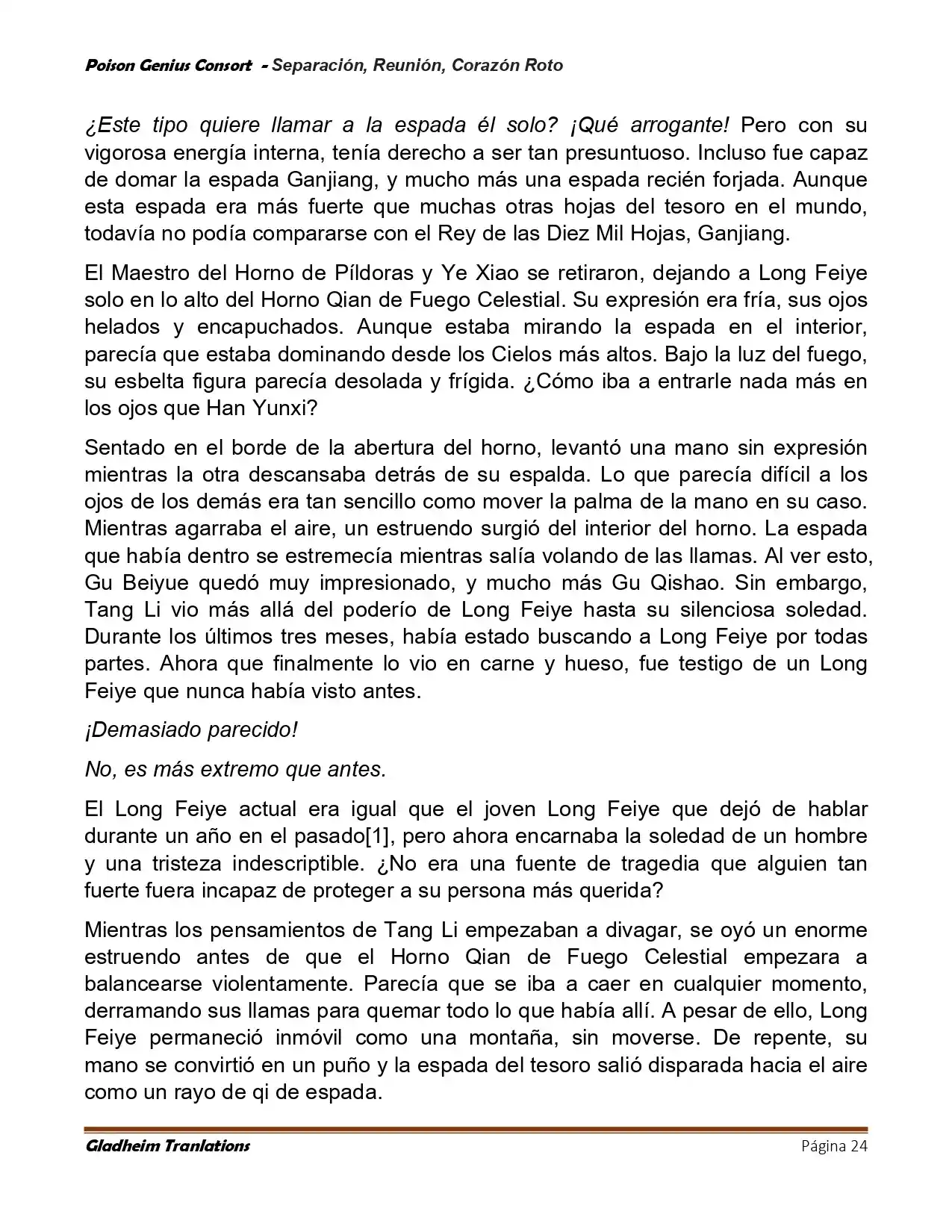 Poison Genious Consort (Novela) - Capítulo 425 - Página 24 - LectorTMOo