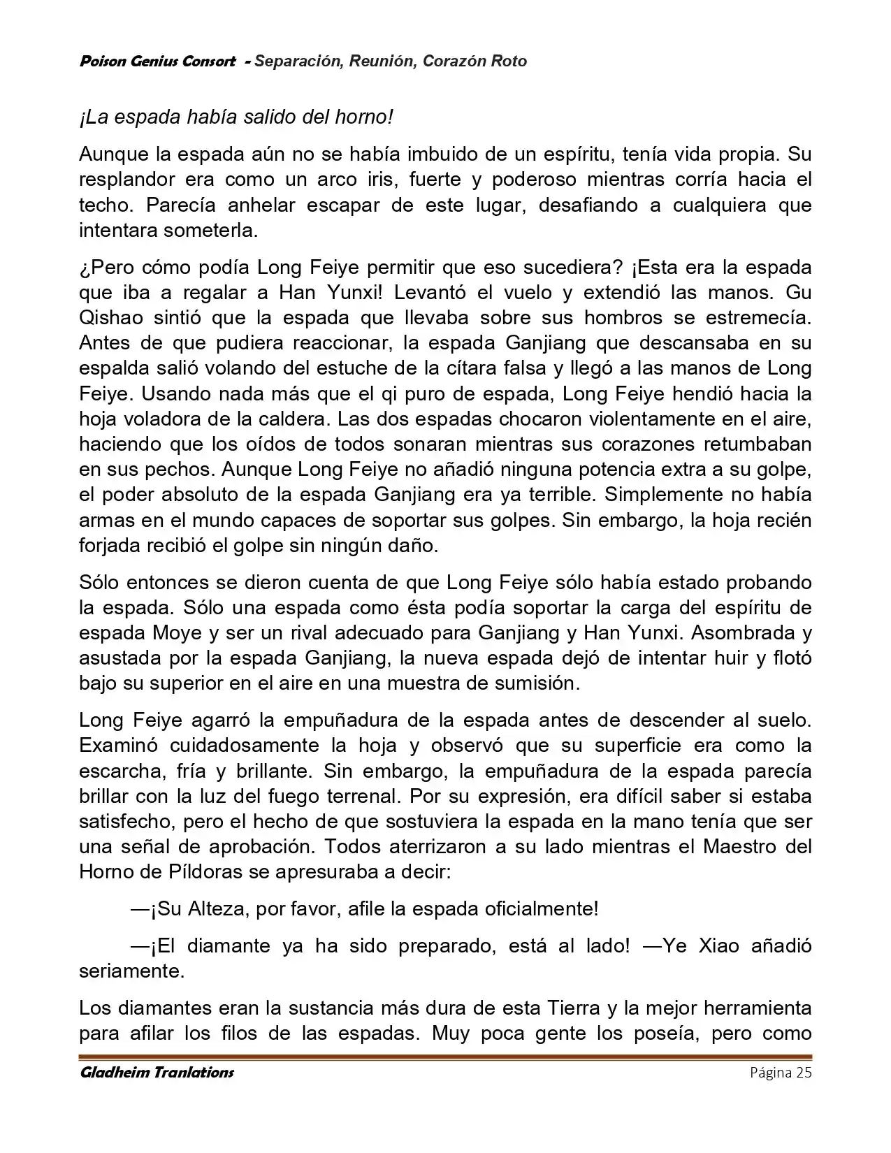 Poison Genious Consort (Novela) - Capítulo 425 - Página 25 - LectorTMOo