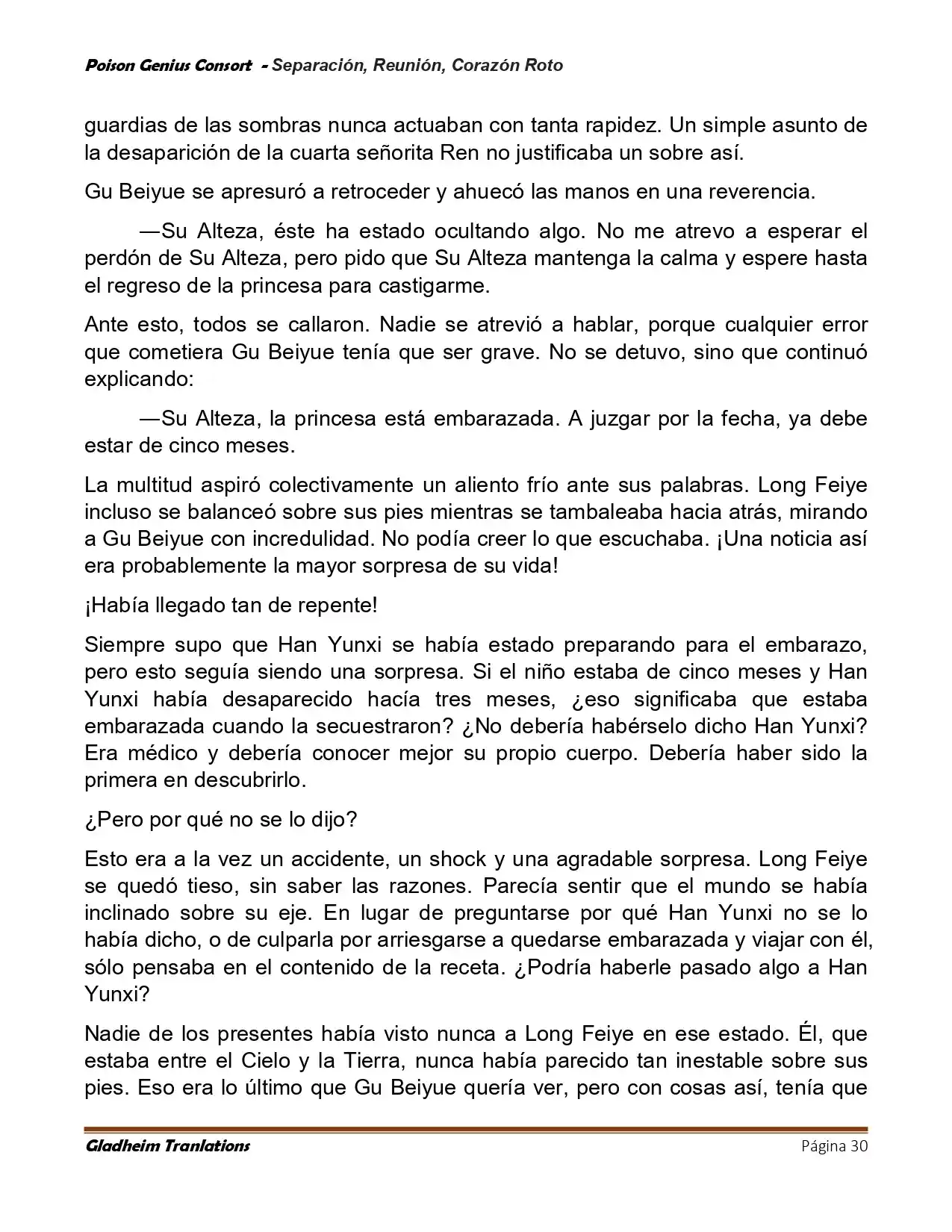 Poison Genious Consort (Novela) - Capítulo 425 - Página 30 - LectorTMOo
