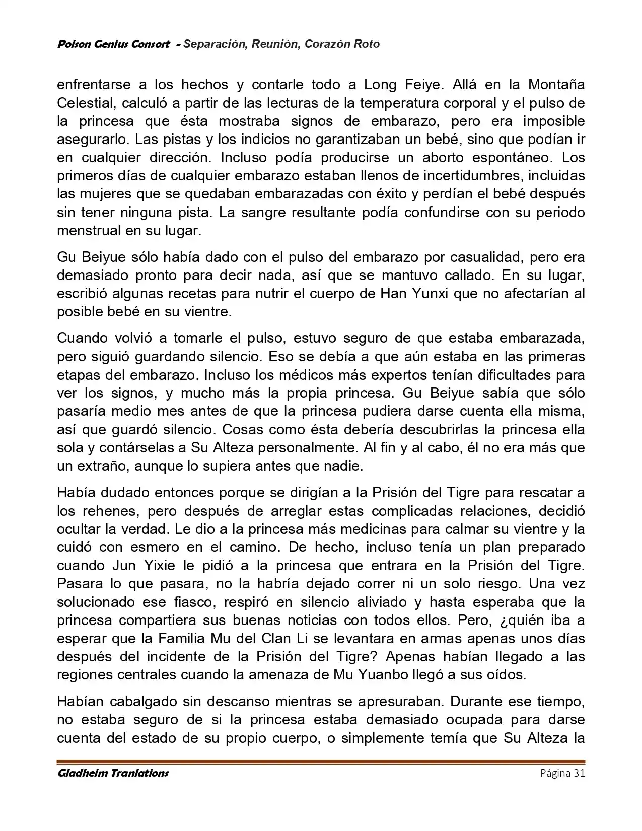 Poison Genious Consort (Novela) - Capítulo 425 - Página 31 - LectorTMOo