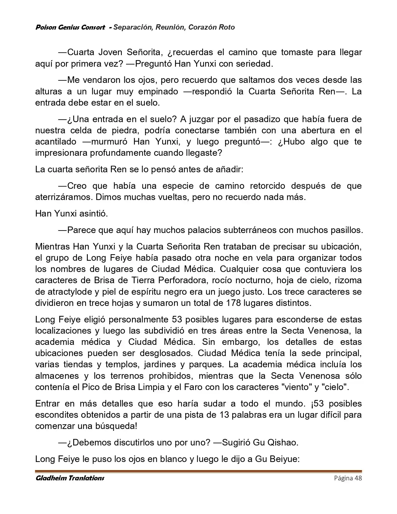 Poison Genious Consort (Novela) - Capítulo 425 - Página 48 - LectorTMOo