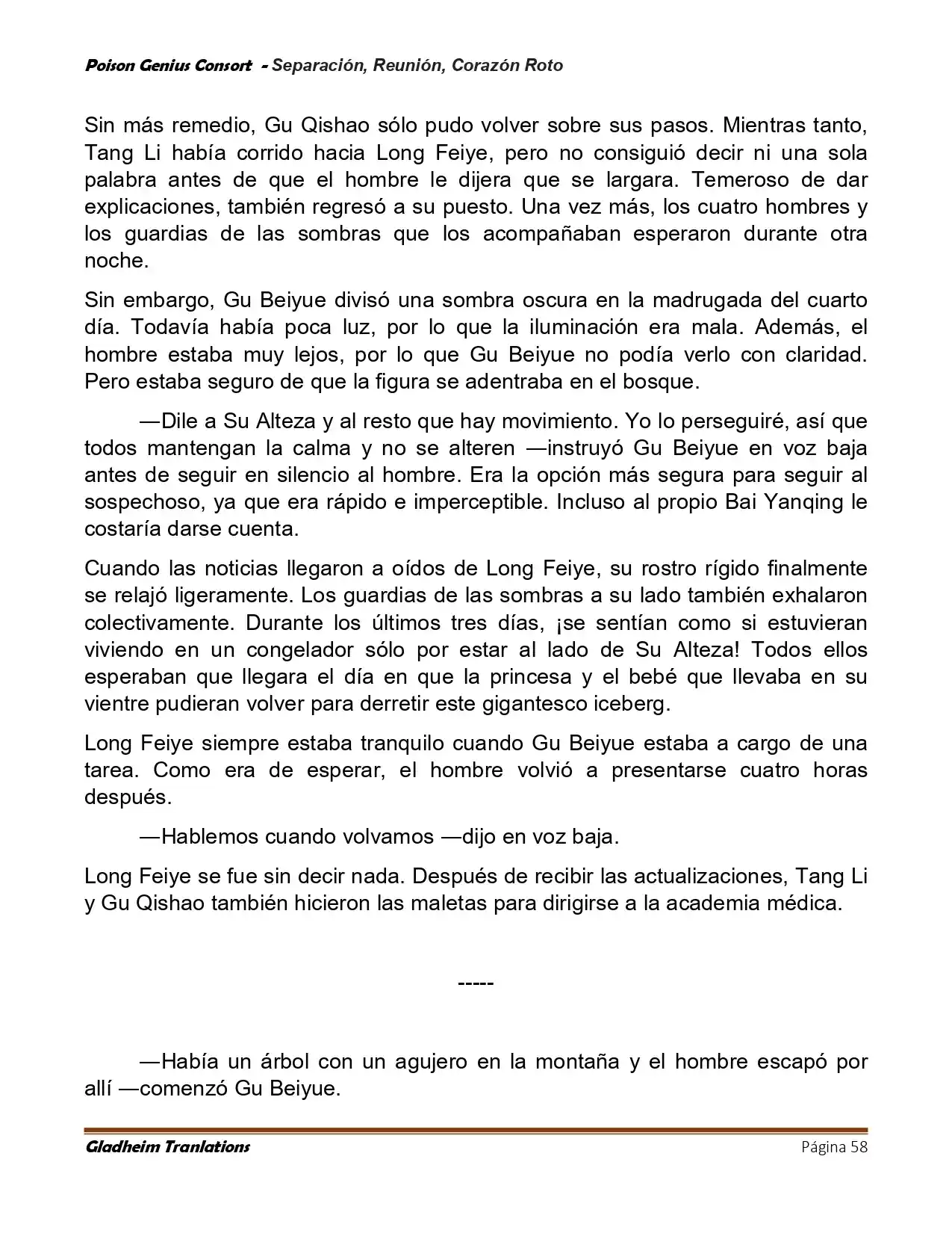 Poison Genious Consort (Novela) - Capítulo 425 - Página 58 - LectorTMOo