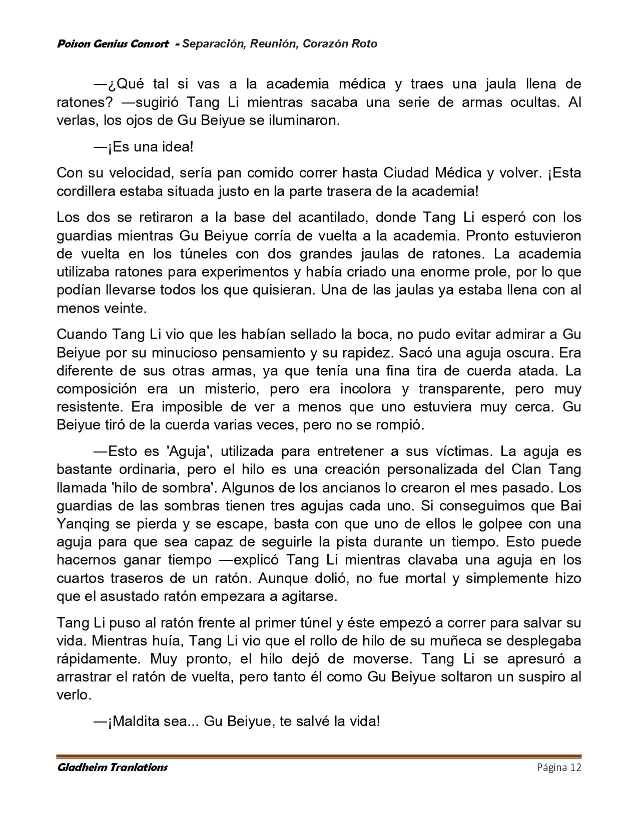 Poison Genious Consort (Novela) - Capítulo 426 - Página 12 - LectorTMOo
