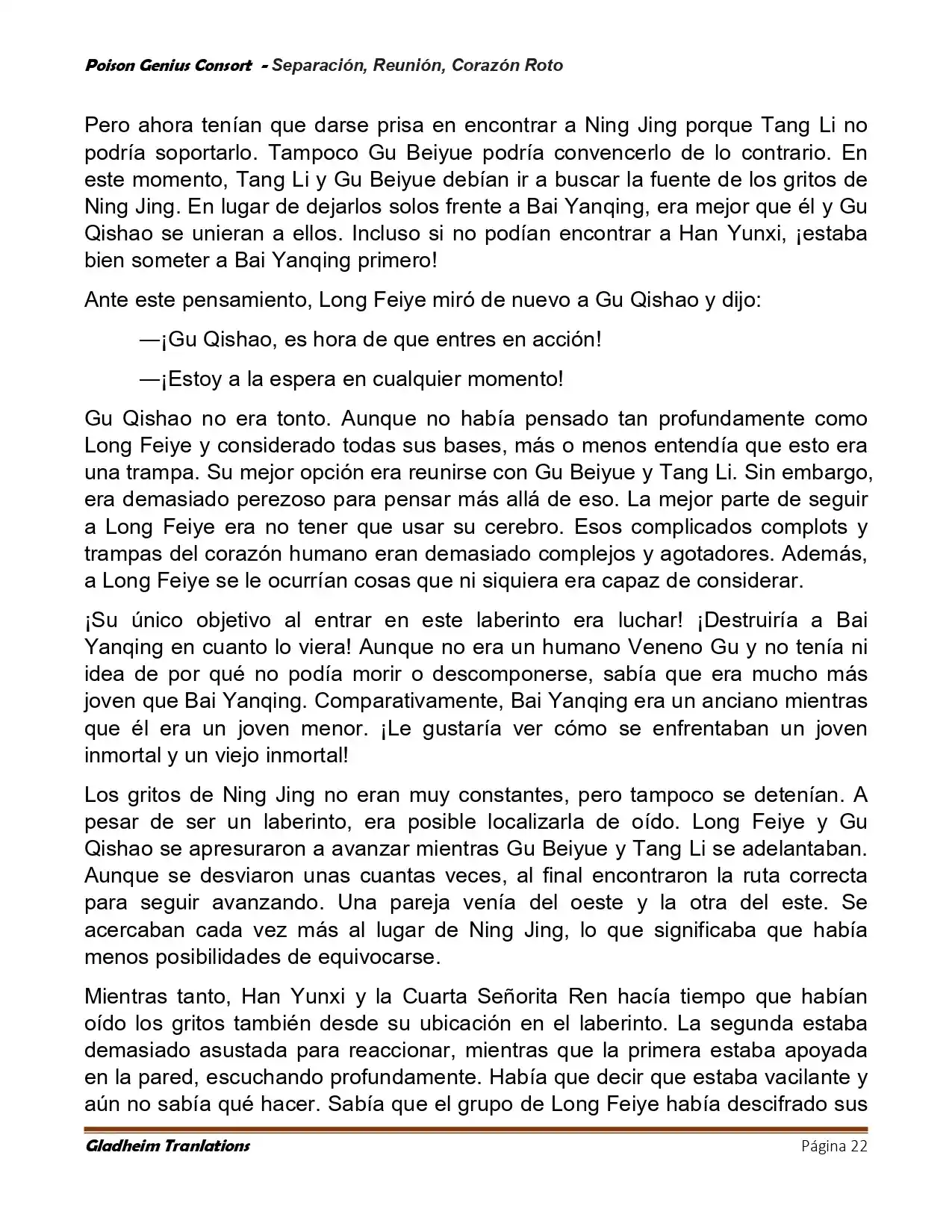 Poison Genious Consort (Novela) - Capítulo 426 - Página 19 - LectorTMOo