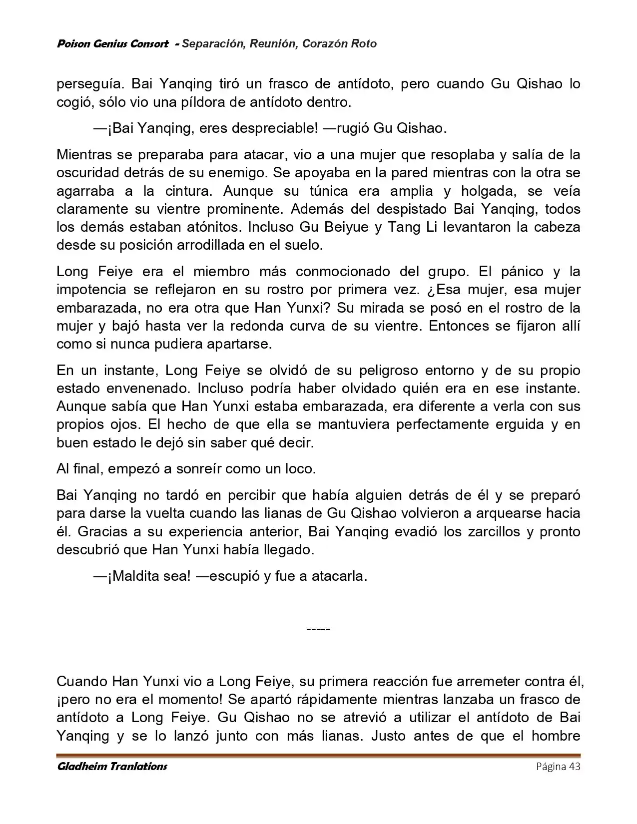 Poison Genious Consort (Novela) - Capítulo 426 - Página 33 - LectorTMOo