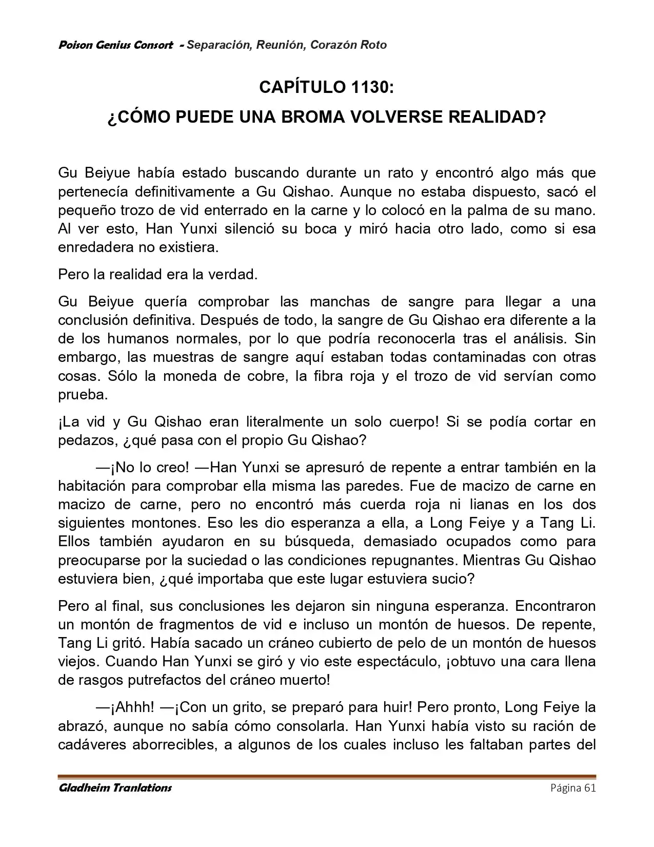 Poison Genious Consort (Novela) - Capítulo 426 - Página 47 - LectorTMOo