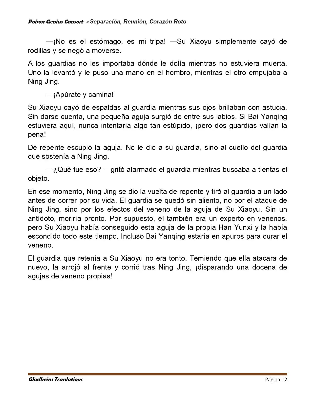 Poison Genious Consort (Novela) - Capítulo 427 - Página 10 - LectorTMOo