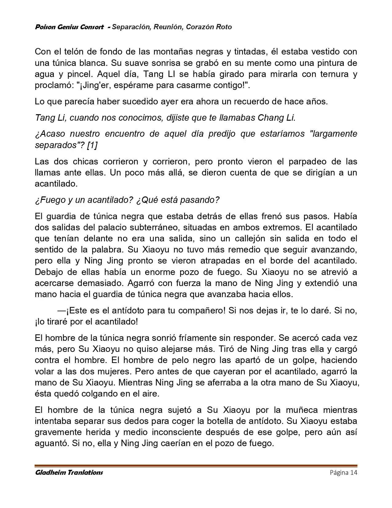 Poison Genious Consort (Novela) - Capítulo 427 - Página 11 - LectorTMOo