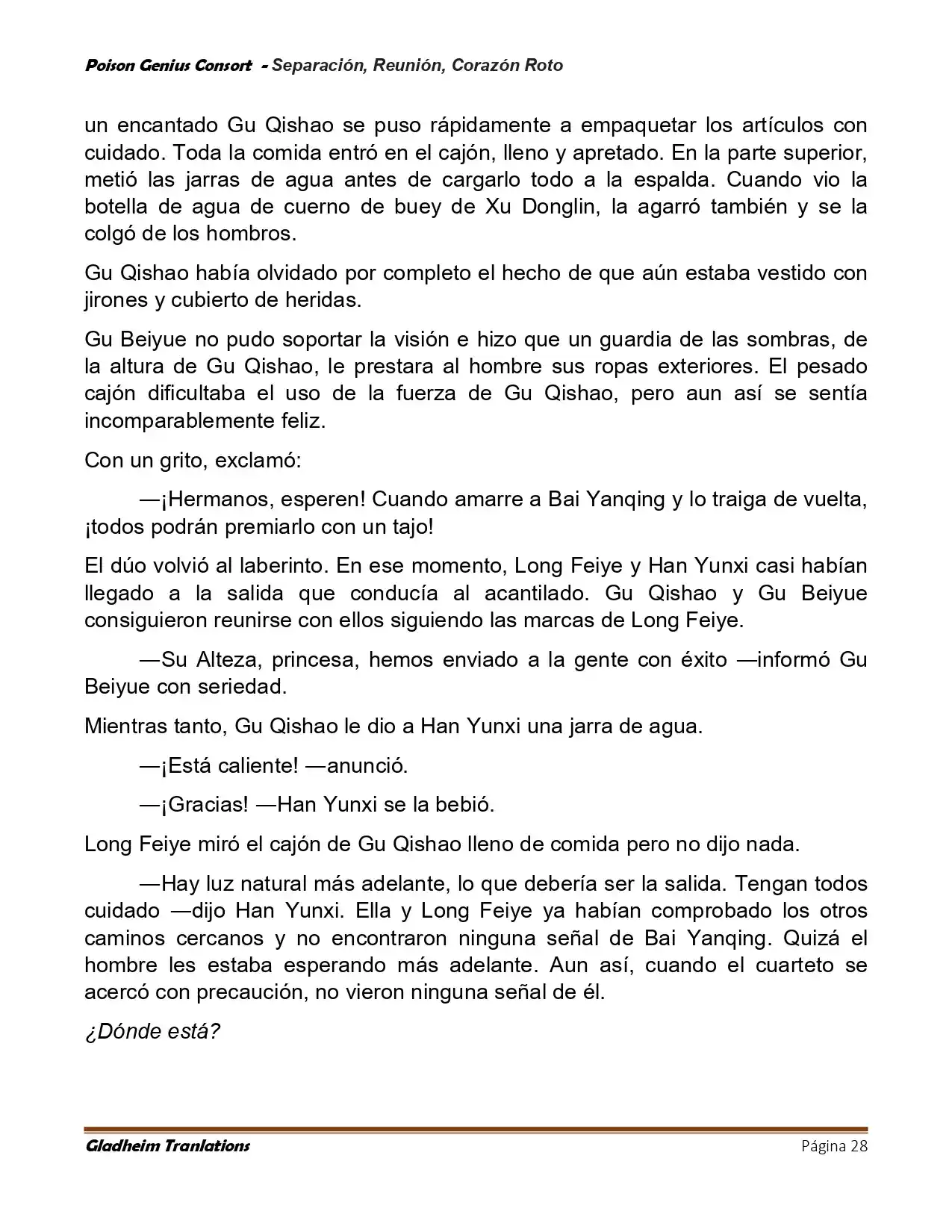 Poison Genious Consort (Novela) - Capítulo 427 - Página 16 - LectorTMOo